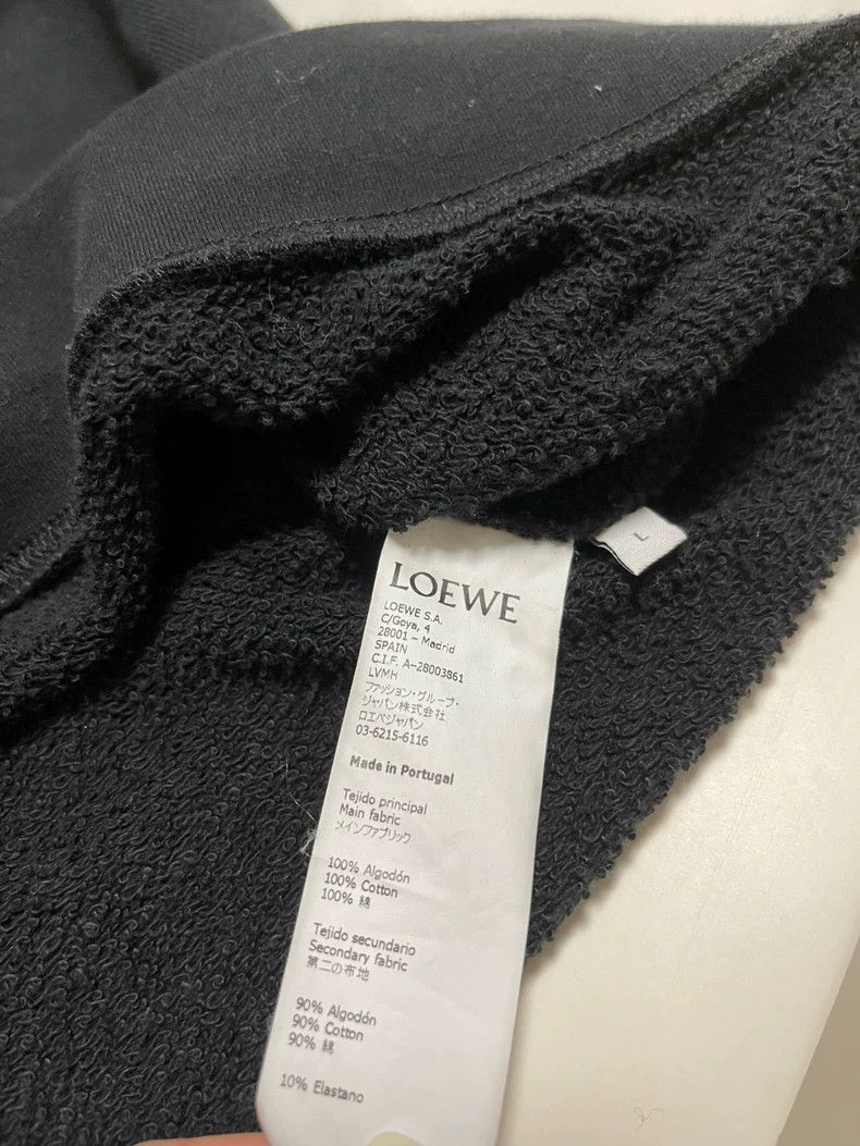 Loewe LOEWE Masked portrait letter stamp logo hoodie Size L / US 10 / IT 46 - 4 Thumbnail