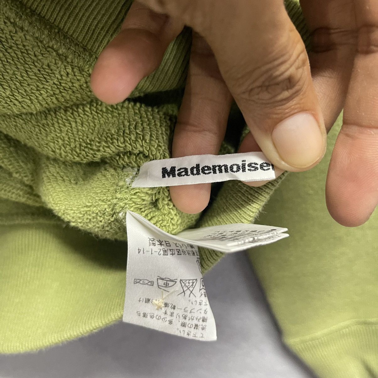 Mademoiselle Non Non Mademoiselle NON NON Button-Up Sweatshirt (Vintage 2000s) Size M / US 6-8 / IT 42-44 - 9 Thumbnail