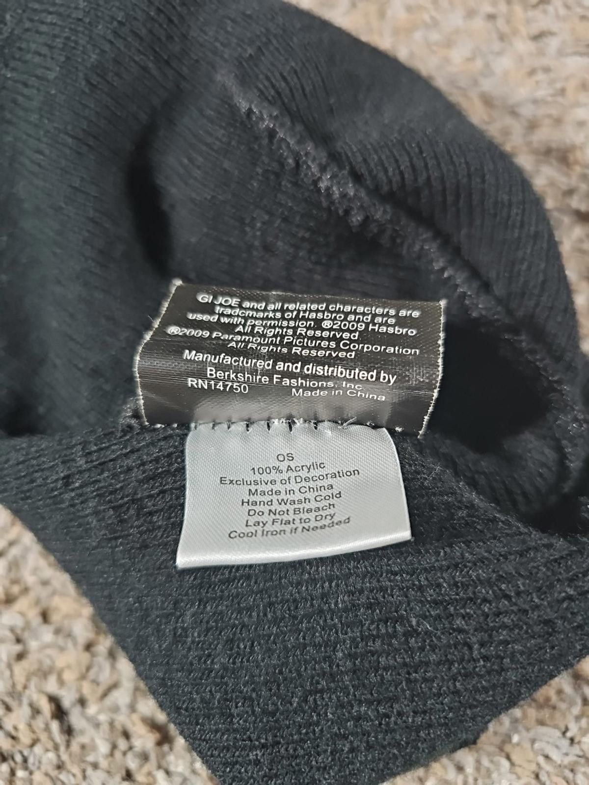 Other G.I. JOE The Rise Of Cobra Winter Beanie Hat 2009 Paramount Size ONE SIZE - 5 Thumbnail
