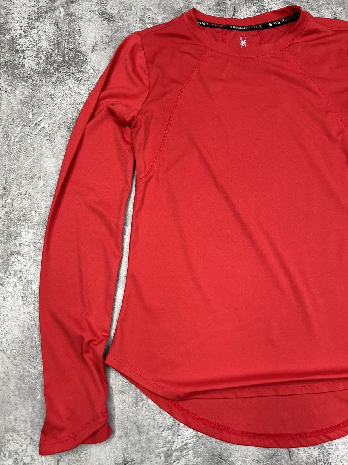 Spyder Spyder Womens Red Thermo Longsleeve Size S / US 4 / IT 40 - 3 Thumbnail