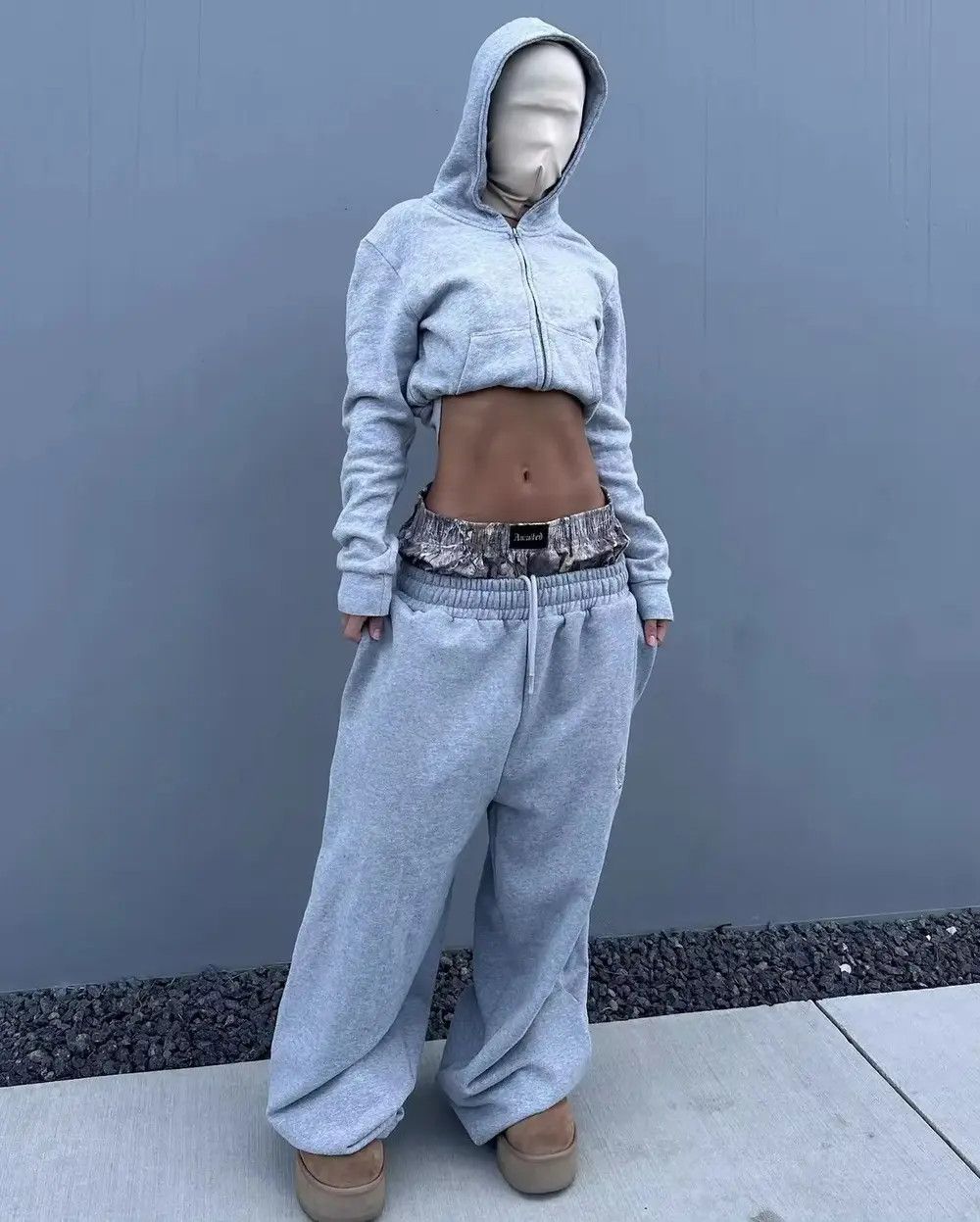 Japanese Brand Double Waist Camouflage Boxer Baggy Sweatpants Size US 34 / EU 50 - 2 Thumbnail