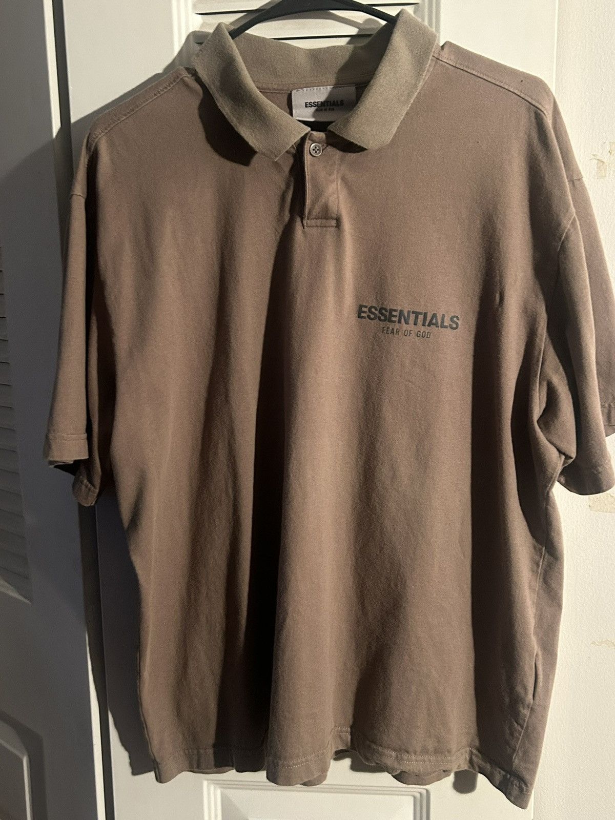Essentials Essentials Polo w/ Back Logo | Grailed