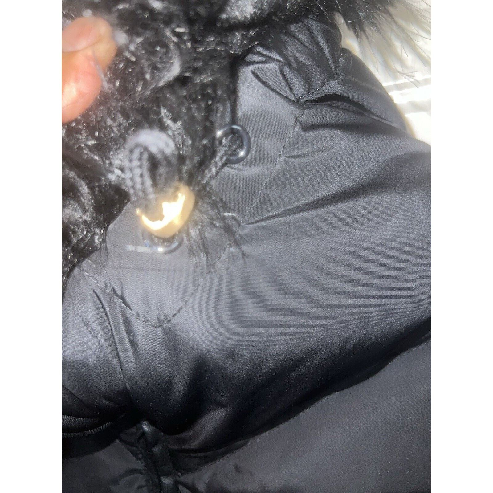 Jones New York Jones New York Women’s Down Coat Black Medium Ladies Jacket Size M / US 6-8 / IT 42-44 - 4 Thumbnail