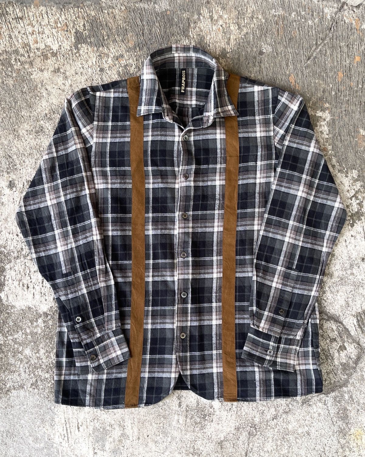 Issey Miyake Frapbois By Issey Miyake Line Flannel Size US M / EU 48-50 / 2 - 1 Thumbnail