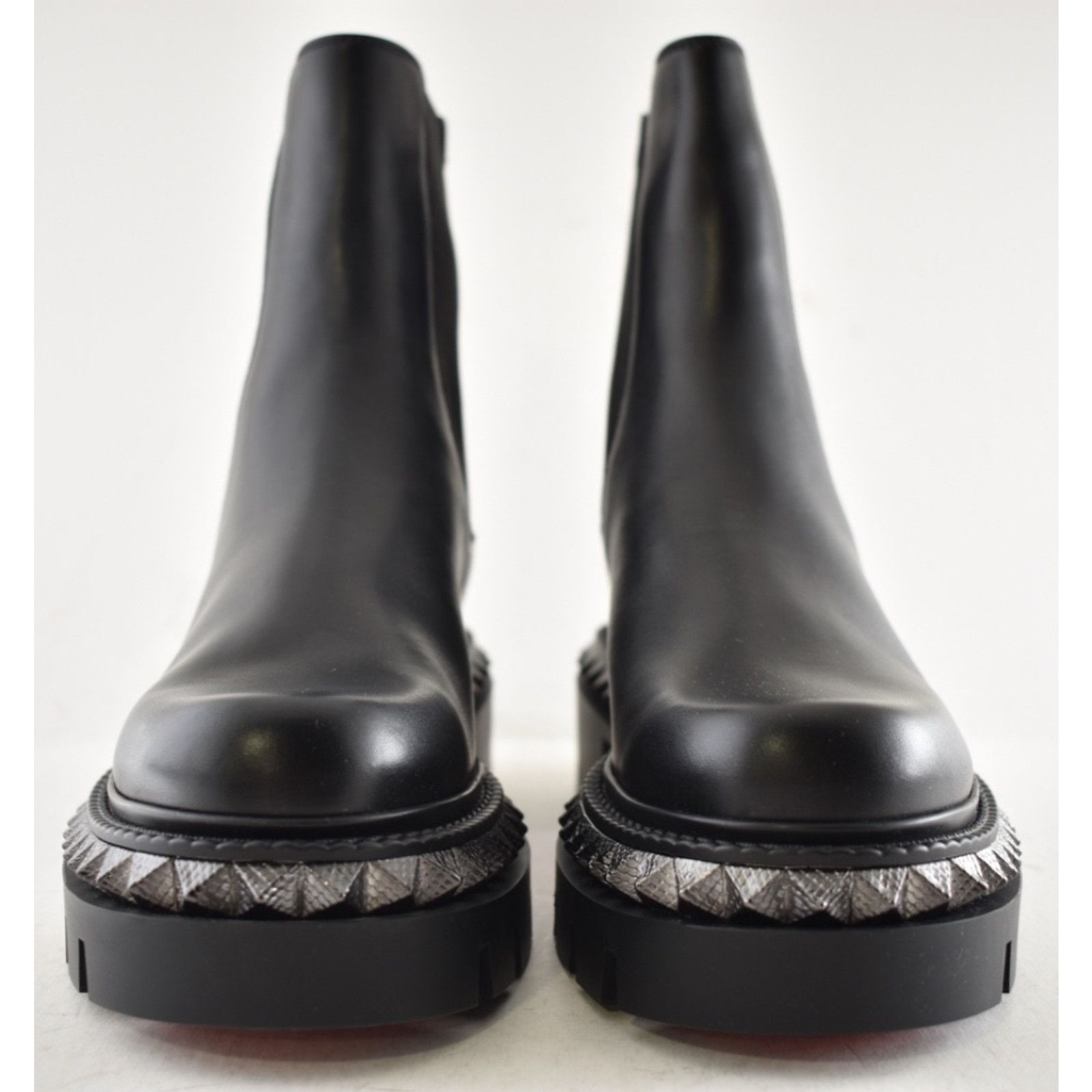 Christian Louboutin Christian Louboutin St Emilia Pyraclou Flat Black Boot 37 Size US 7 / IT 37 - 10 Thumbnail