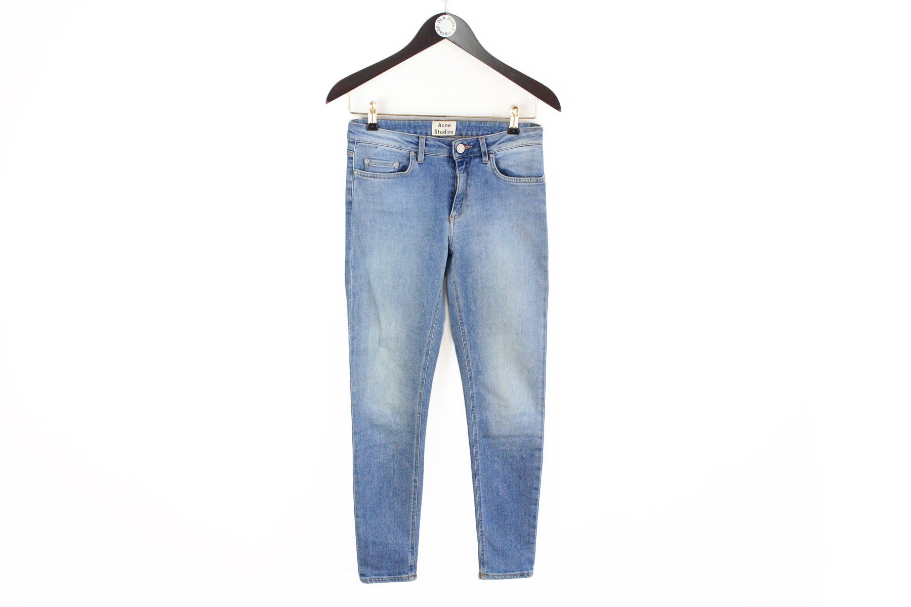 Acne Studios Acne Studios Skin 5 Lt Usd Blu Jeans Women's 27/32 Size 27" / US 4 / IT 40 - 1 Thumbnail