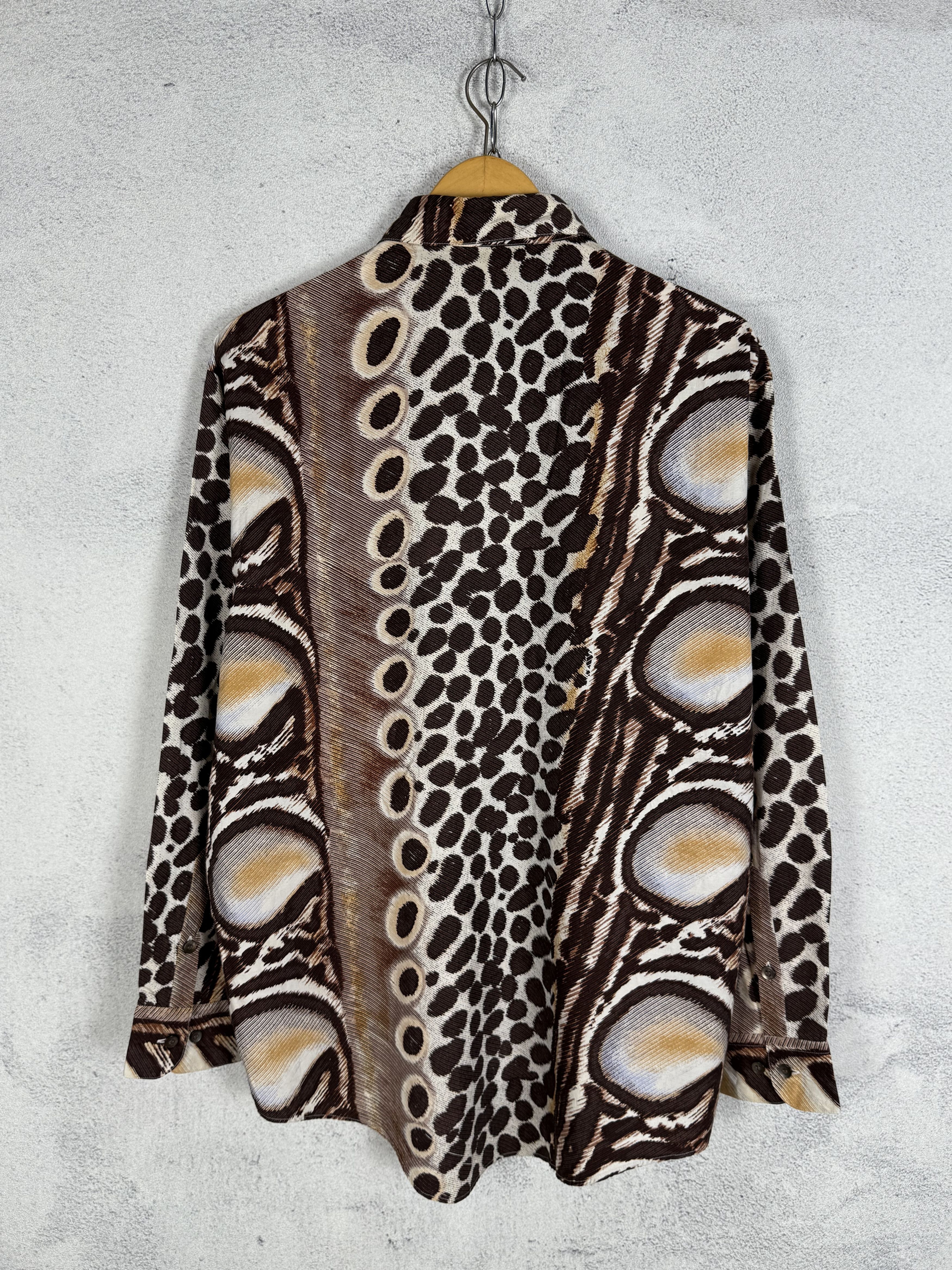 Valentino Valentino Valentino Garavani Abstract Animal Pattern Shirt Size US M / EU 48-50 / 2 - 2 Thumbnail