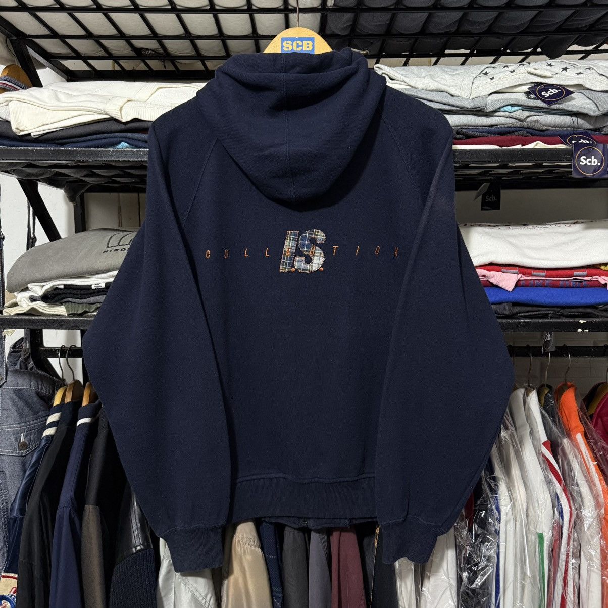 Issey miyake collection navy ziphoodie