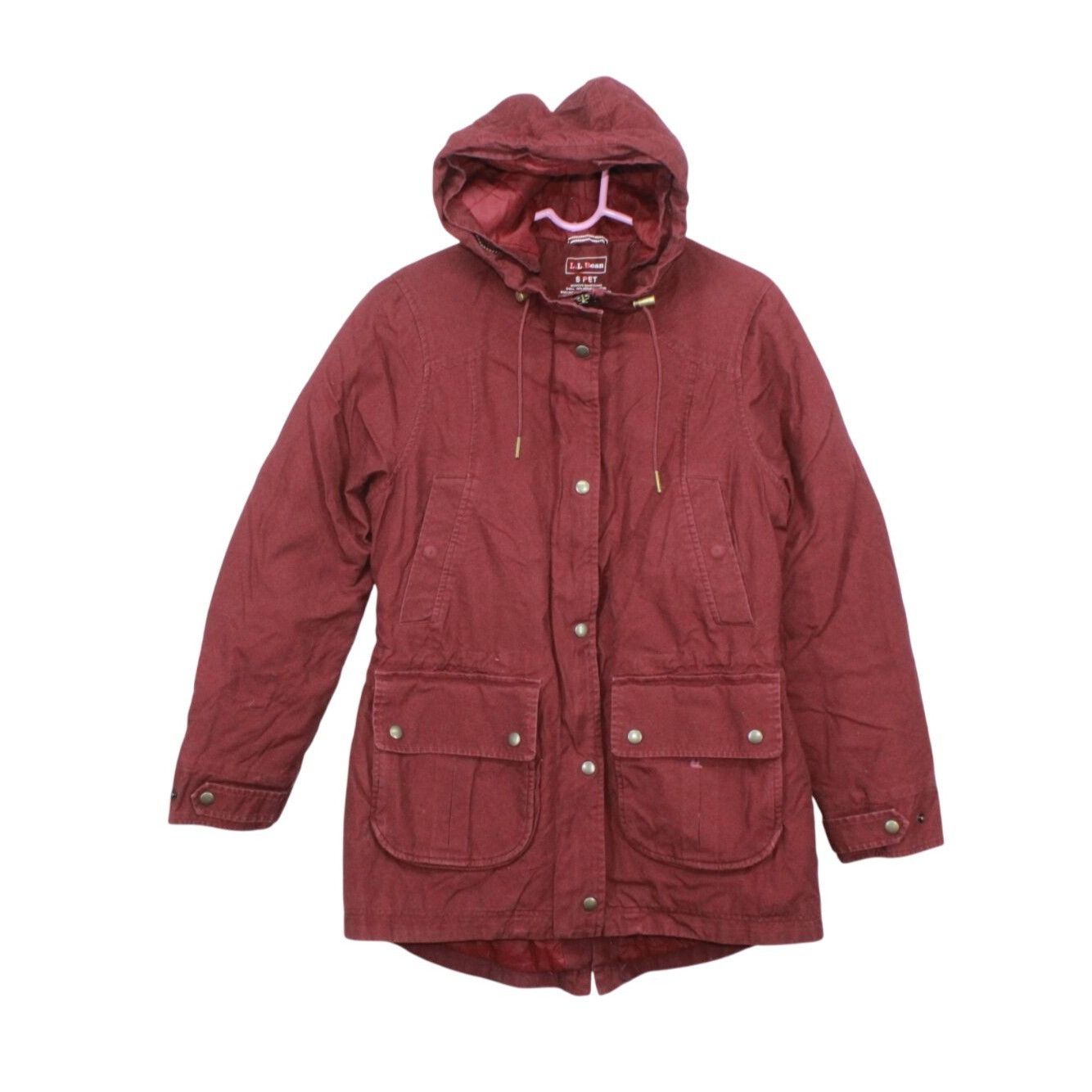 L.L. Bean LL Bean Women's East End Parka Quilted Lined Hooded Size S / US 4 / IT 40 - 1 Thumbnail