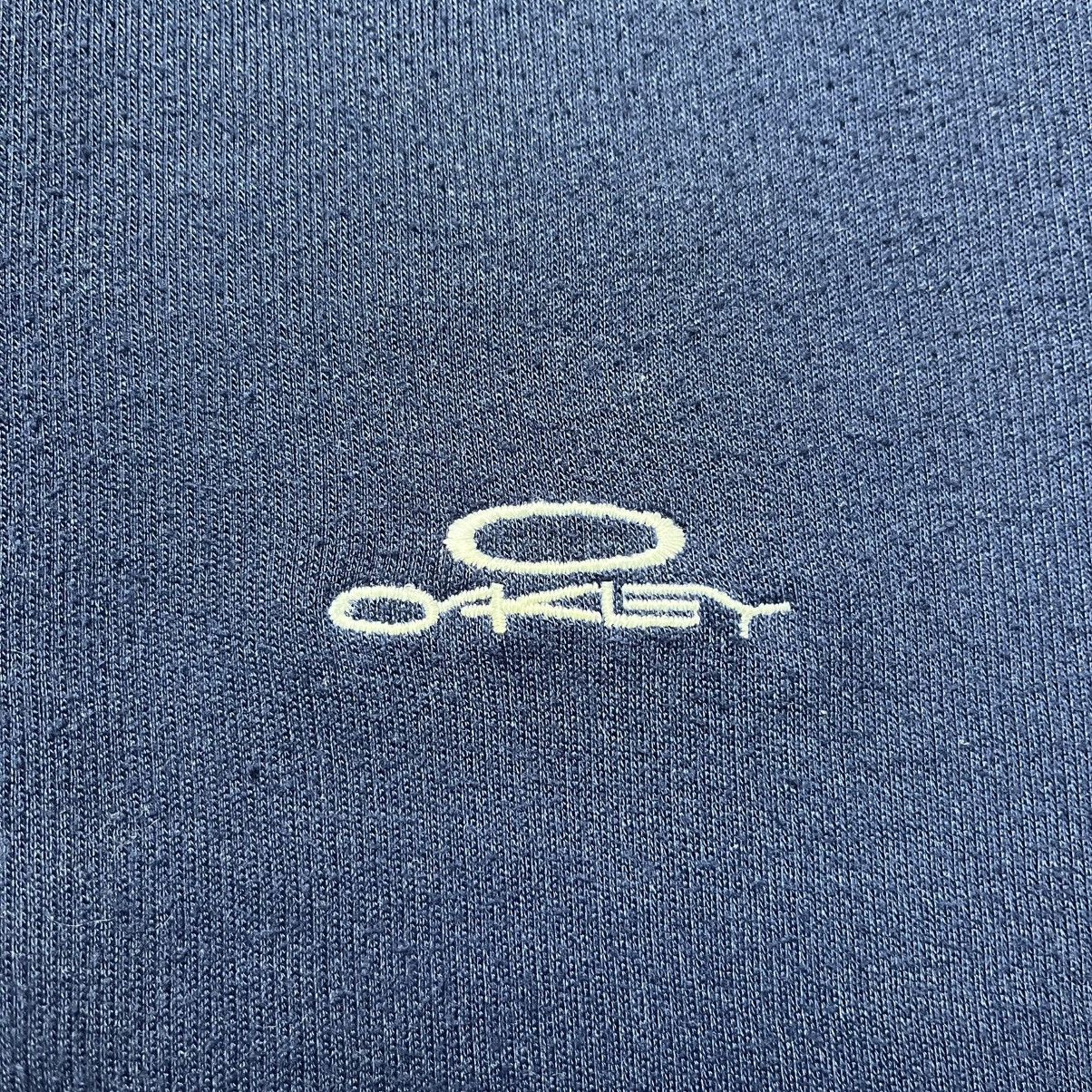 Oakley × Vintage Vintage Oakley Small Logo Polo Tee Streetwear Y2K Size US XL / EU 56 / 4 - 3 Thumbnail