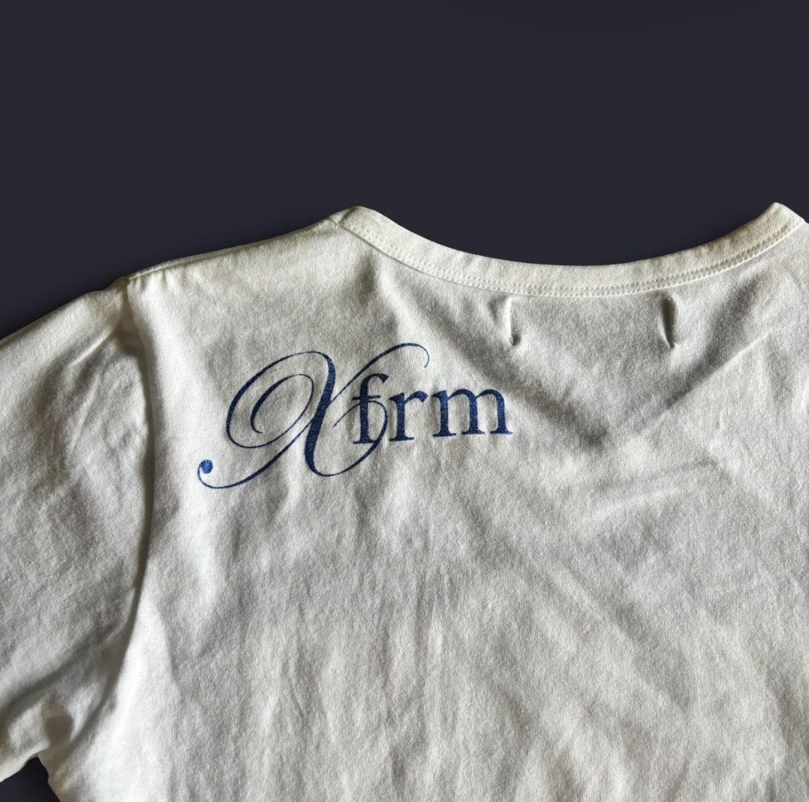Japanese Brand Japanese Brand Xfrm Uninhibited y2k Rhinestones tee