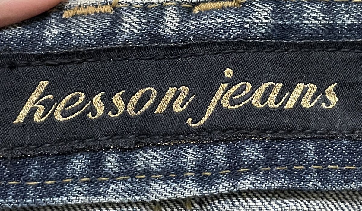 Vintage Rare Design Vintage Japanese Brand Kesson Flash Jeans 2000s Size US 29 - 12 Thumbnail