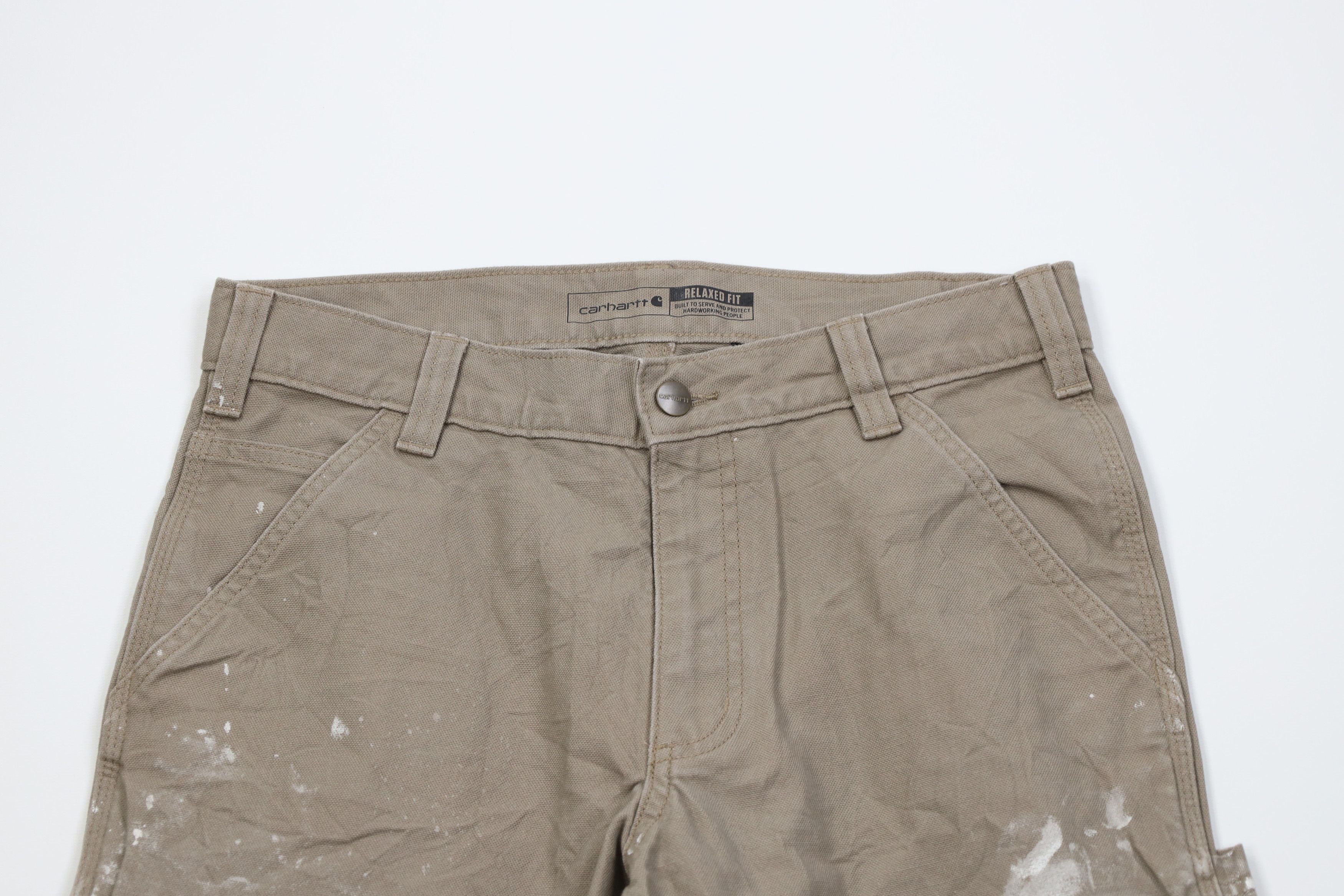 Carhartt Vintage Y2K Carhartt Fit Canvas Wide Leg Pants Desert Size US 31 - 2 Thumbnail