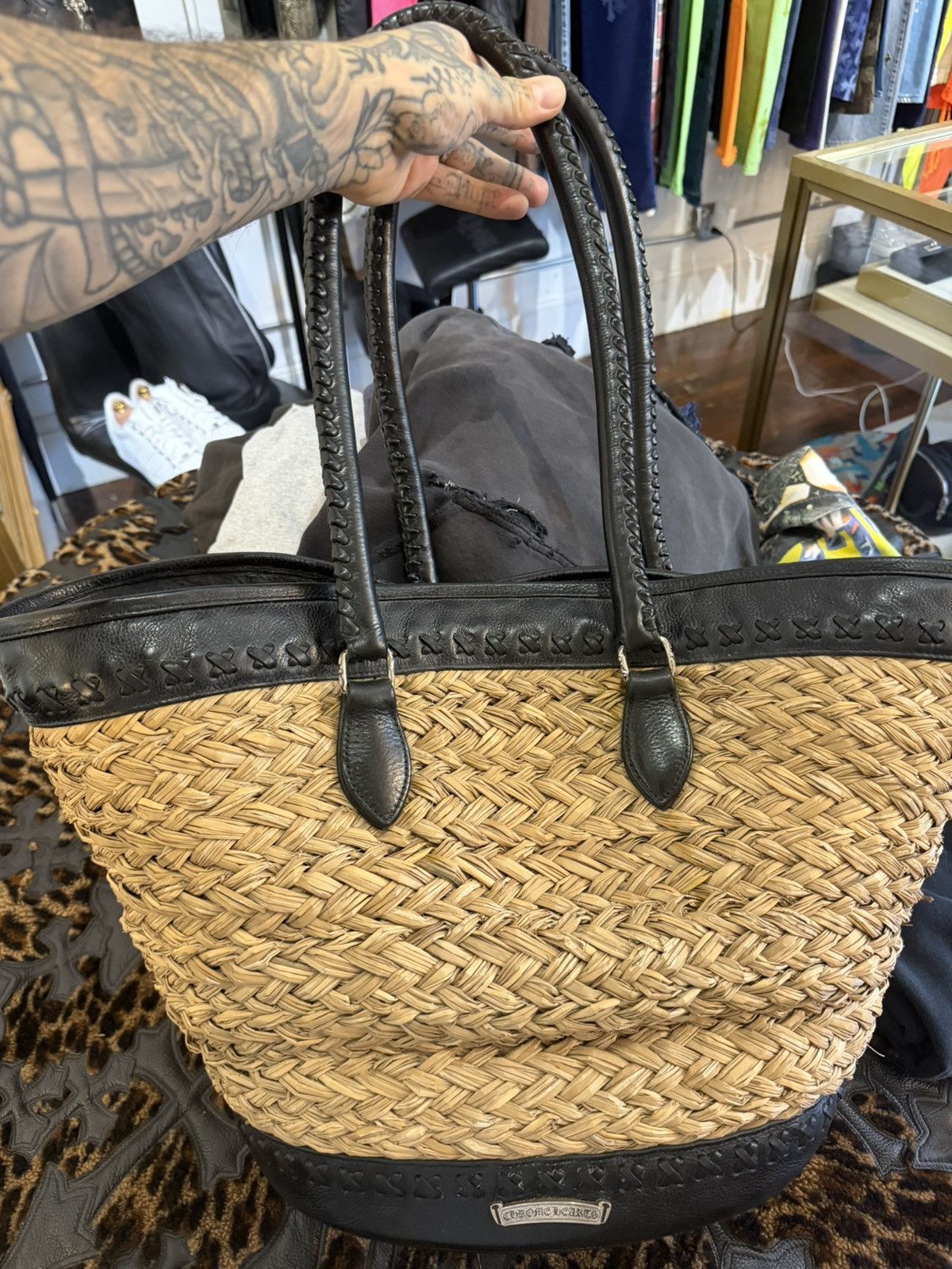 Chrome Hearts Chrome Hearts Cross FLOODED Summer Travel Duffle Bag Size ONE SIZE - 7 Thumbnail