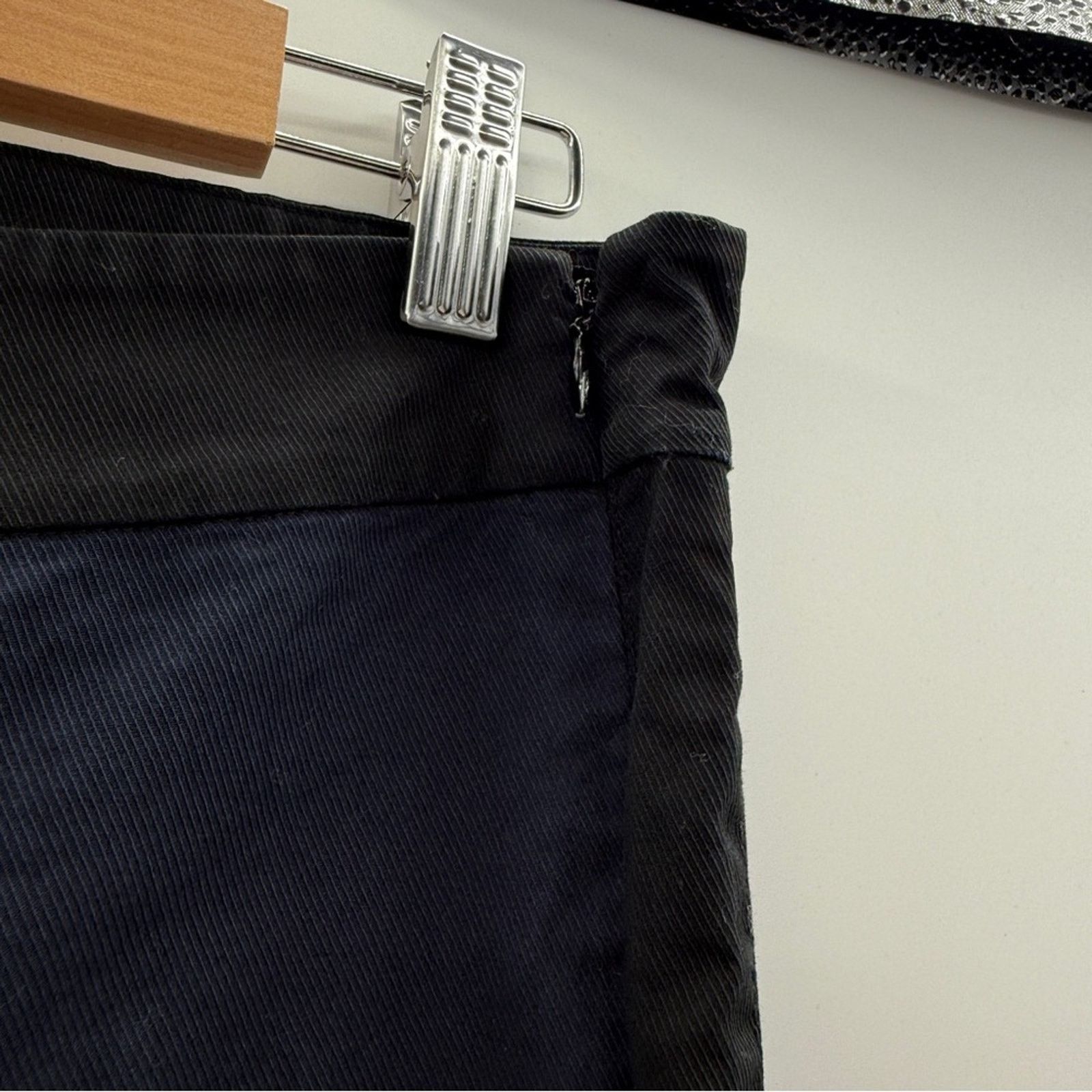 Derek Lam 10 Crosby Derek Lam 10 Crosby Navy Blue & Black Side Zip Skinny Pants Size 28" / US 6 / IT 42 - 5 Thumbnail