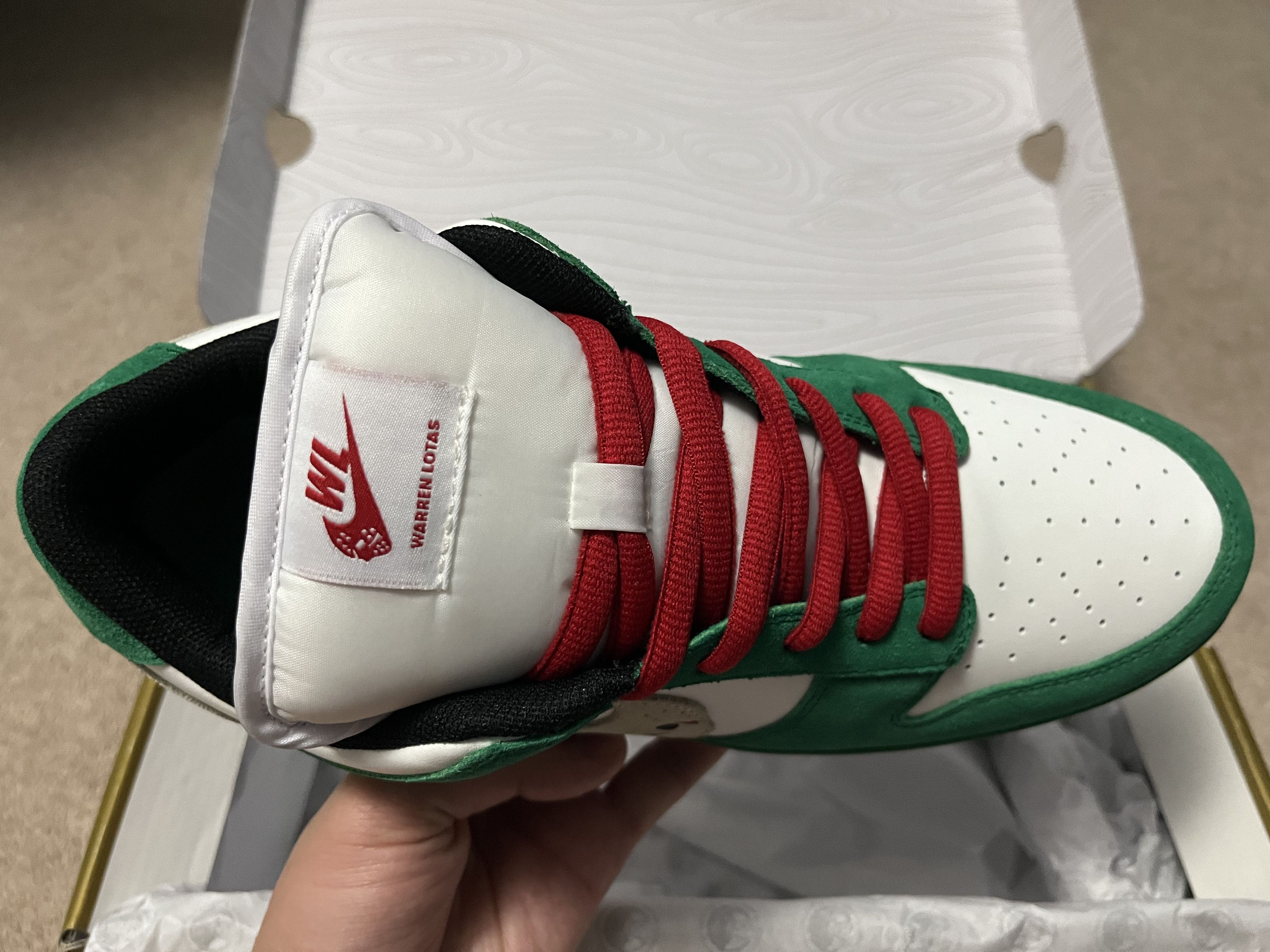 Warren Lotas Warren Lotas Jason Dunk Green US9 Size US 9 / EU 42 - 2 Thumbnail