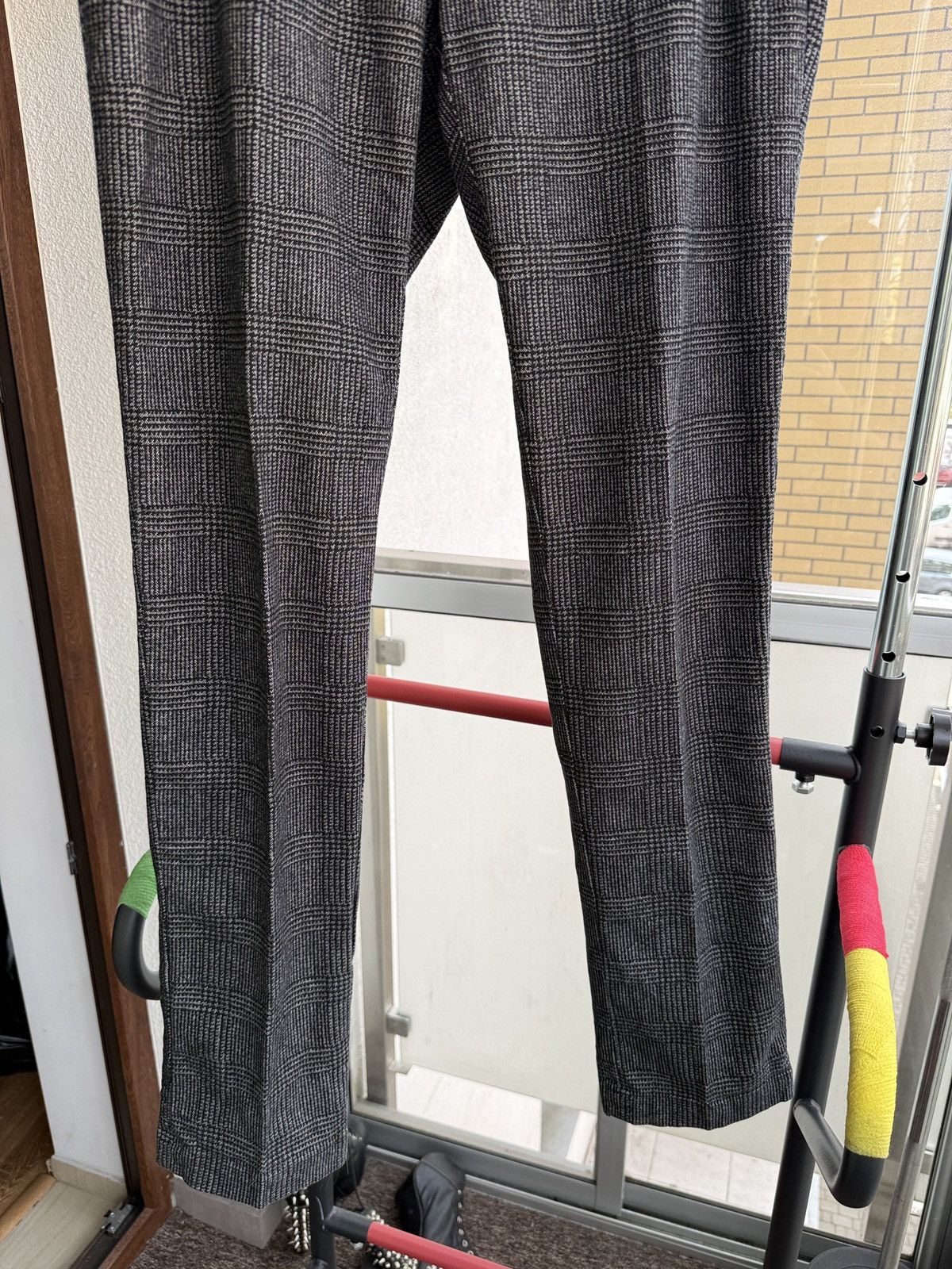 Mason's Masons Torino Style Gray Check Pants Milano Style Size US 34 / EU 50 - 3 Thumbnail