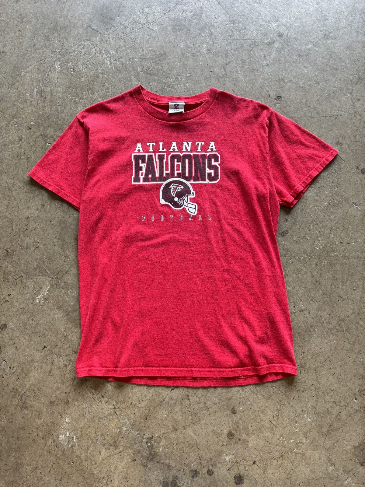 NFL Y2k Atlanta Falcons Helmet Tee Size US M / EU 48-50 / 2 - 1 Thumbnail