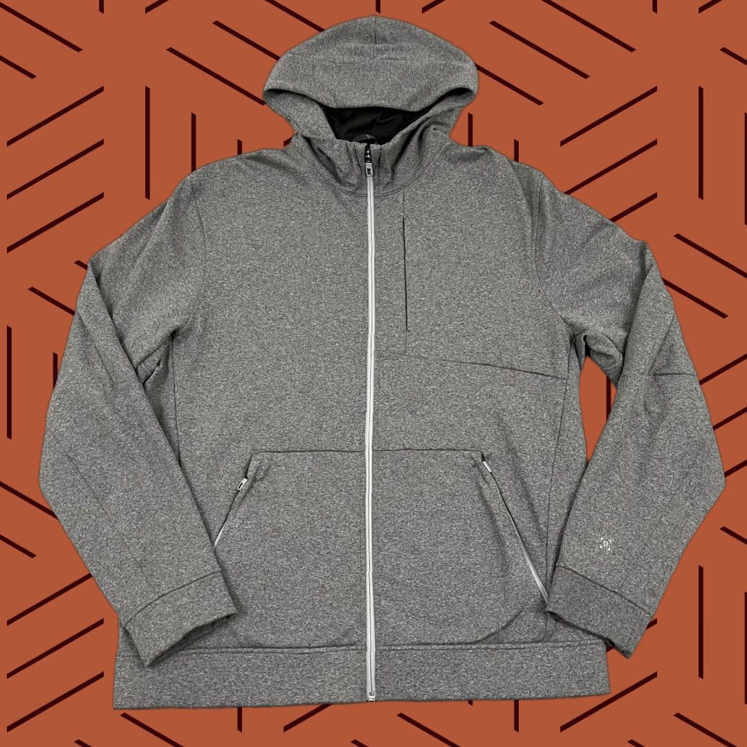 Lululemon Lululemon City Sweat Zip Hoodie Mens XL Gray Jacket Active Athleisure Running Jacket Size US XL / EU 56 / 4 - 1 Thumbnail