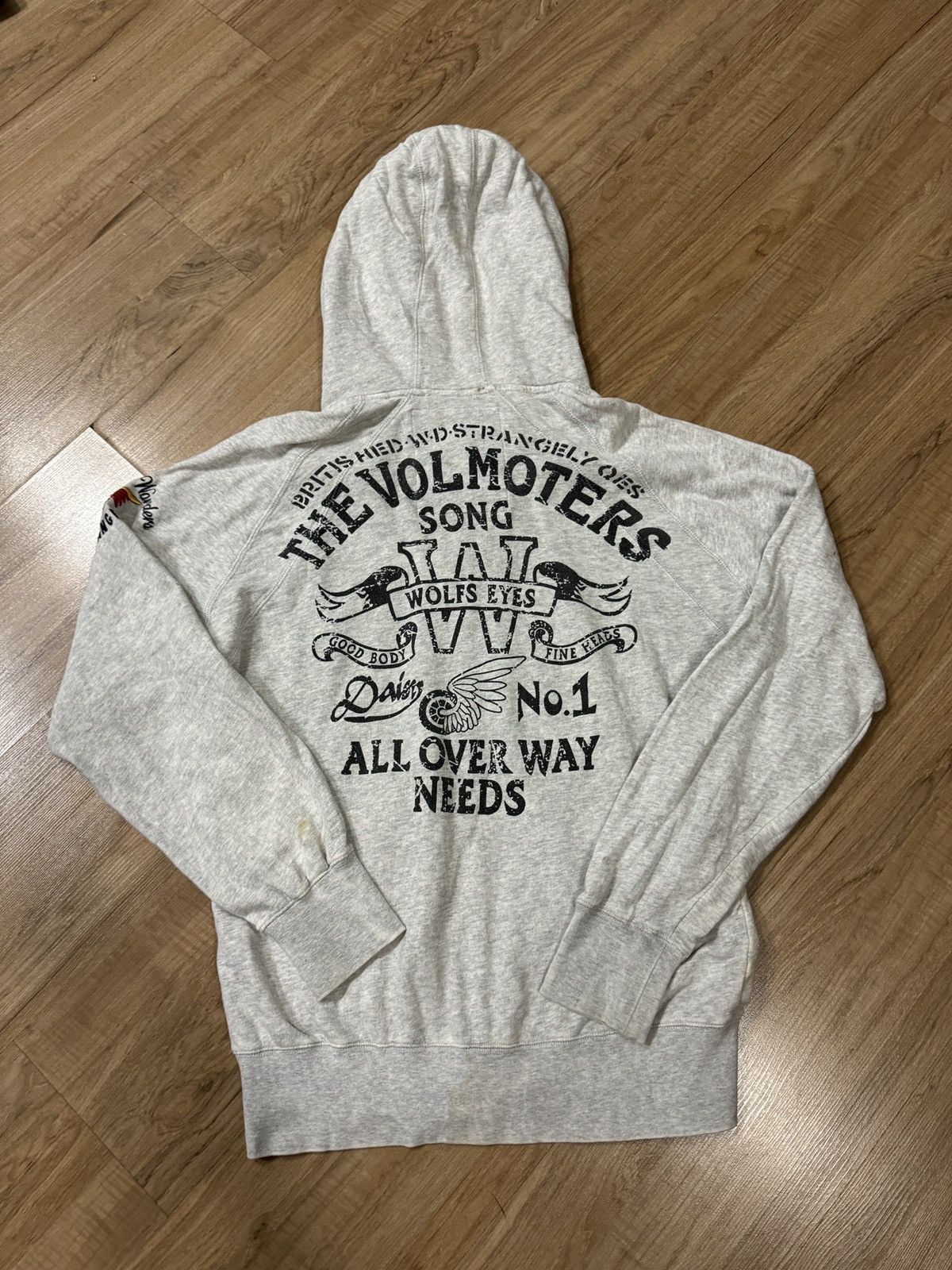 If Six Was Nine REAL MASTER CLASSIC BIKERS HOODIE Size US L / EU 52-54 / 3 - 6 Thumbnail