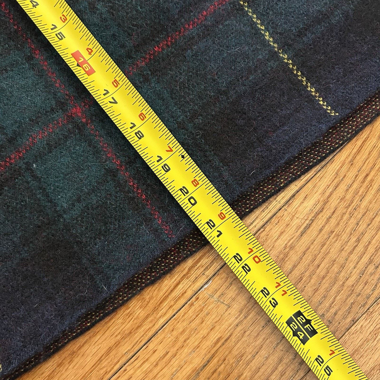 Polo Ralph Lauren Tartan Plaid Alpaca Wool Cropped Sweater XL Size XL / US 12-14 / IT 48-50 - 6 Thumbnail