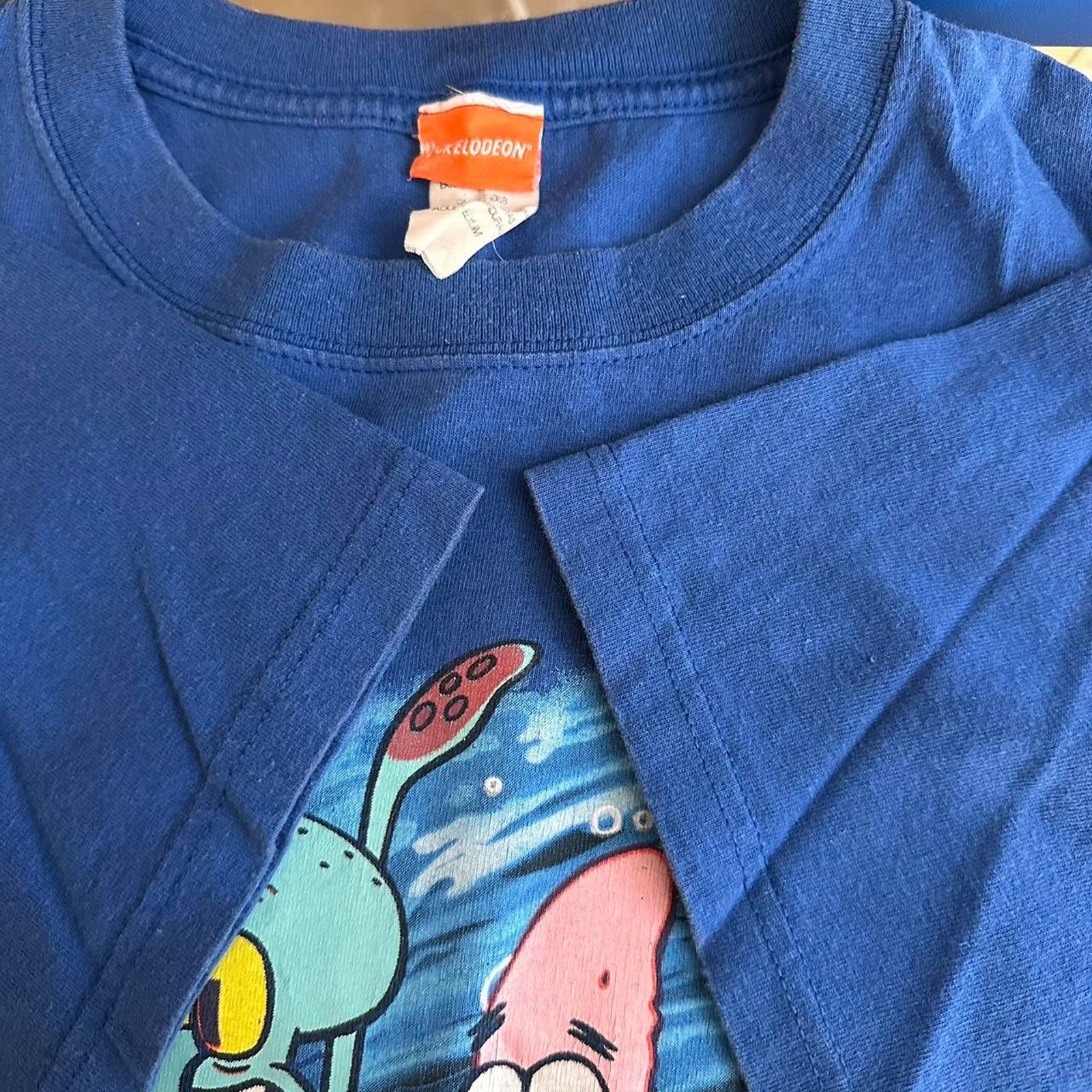 Nickelodeon × Vintage Vintage SpongeBob Square Pants Cartoon Shirt Size US M / EU 48-50 / 2 - 6 Thumbnail