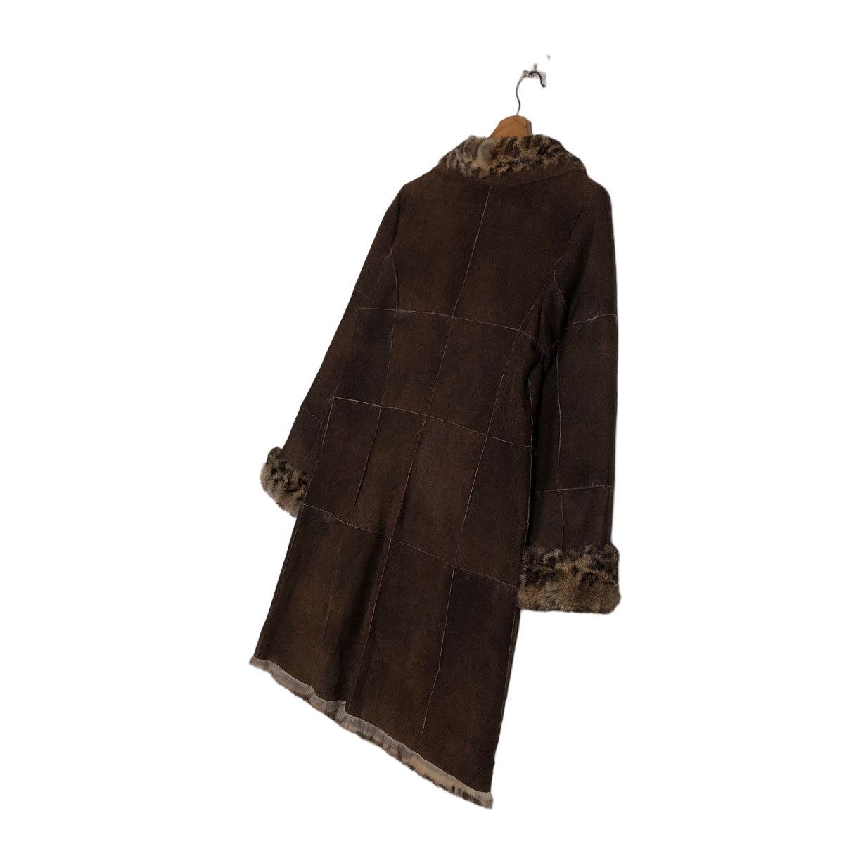 Vintage 📌VINTAGE BIKER SHEARLING LEATHER JACKET GEORGES RECH PARIS Size US M / EU 48-50 / 2 - 4 Thumbnail
