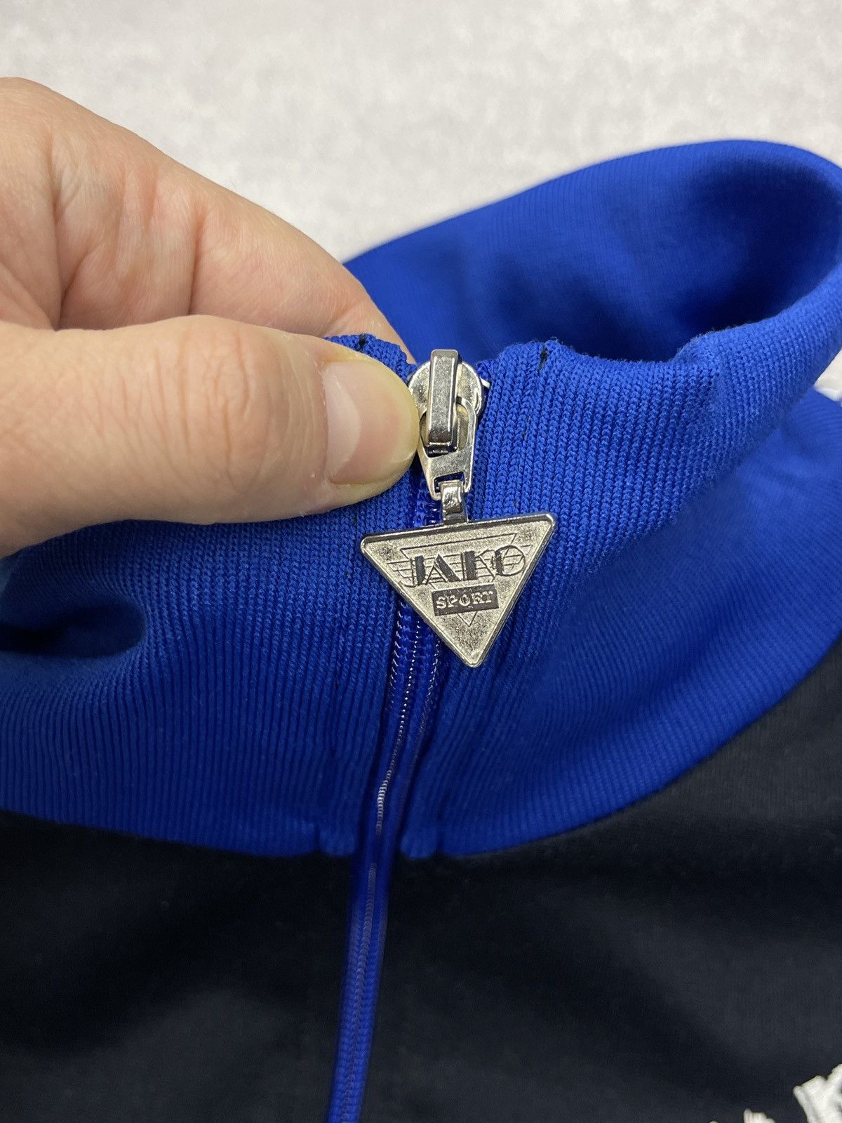 Vintage Vintage Jako Juventus Soccer Track Jacket Black/Blue Y2K Size US M / EU 48-50 / 2 - 10 Thumbnail