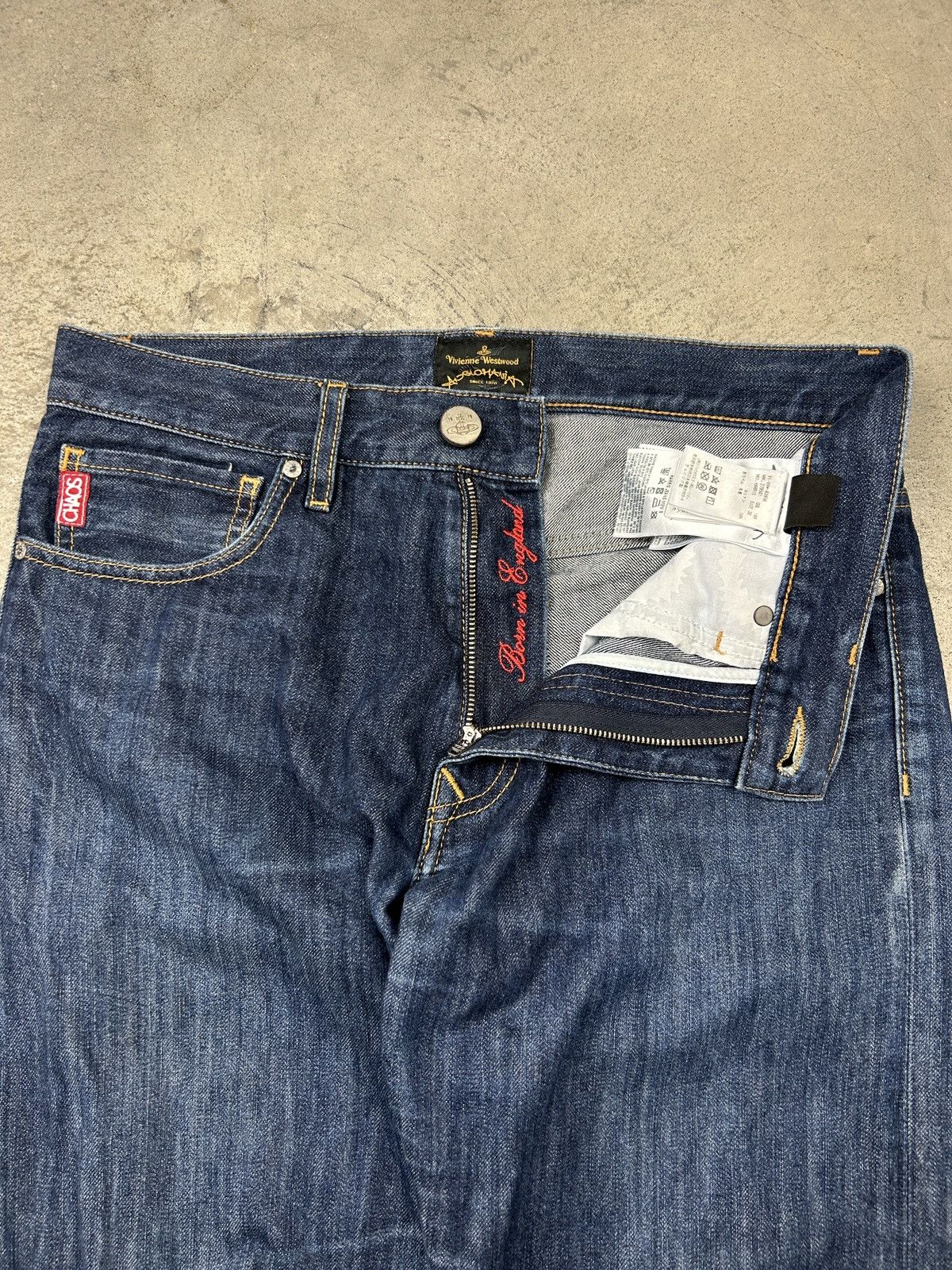 Vivienne Westwood Vivienne Westwood - Chaos Denim Jeans Size US 31 - 11 Thumbnail