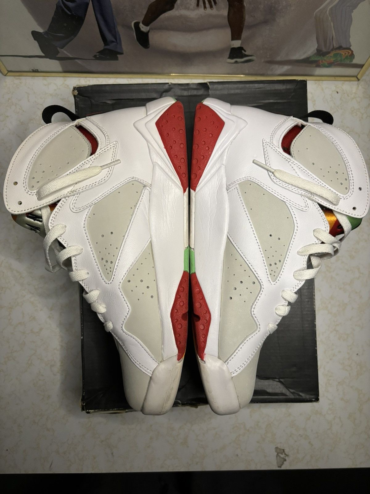 Jordan Brand Air Jordan 7 Retro 2015 Hare 2015 Size US 9.5 / EU 42-43 - 3 Thumbnail