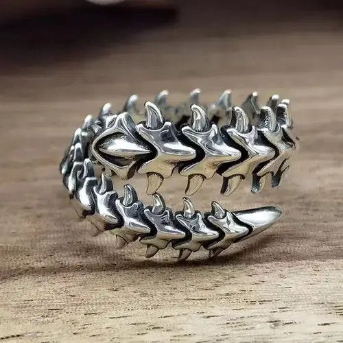 Other Vintage Punk Centipede Ring Artistry Hyperbole Unisex Gothic Size ONE SIZE - 2 Thumbnail