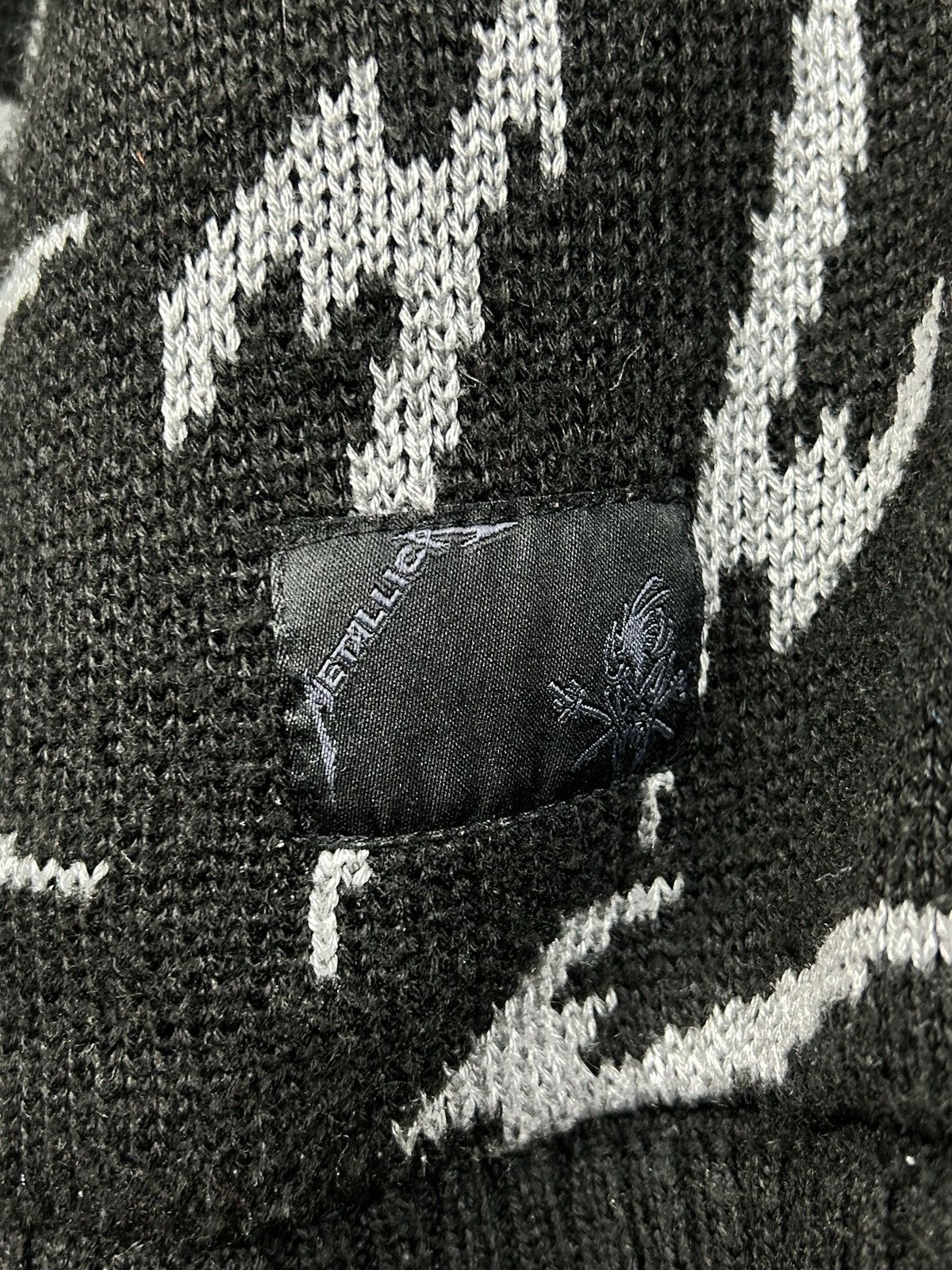 Metallica Metallica EMP Allover Print AOP Zippered Snake Hoodie l Size US L / EU 52-54 / 3 - 4 Thumbnail