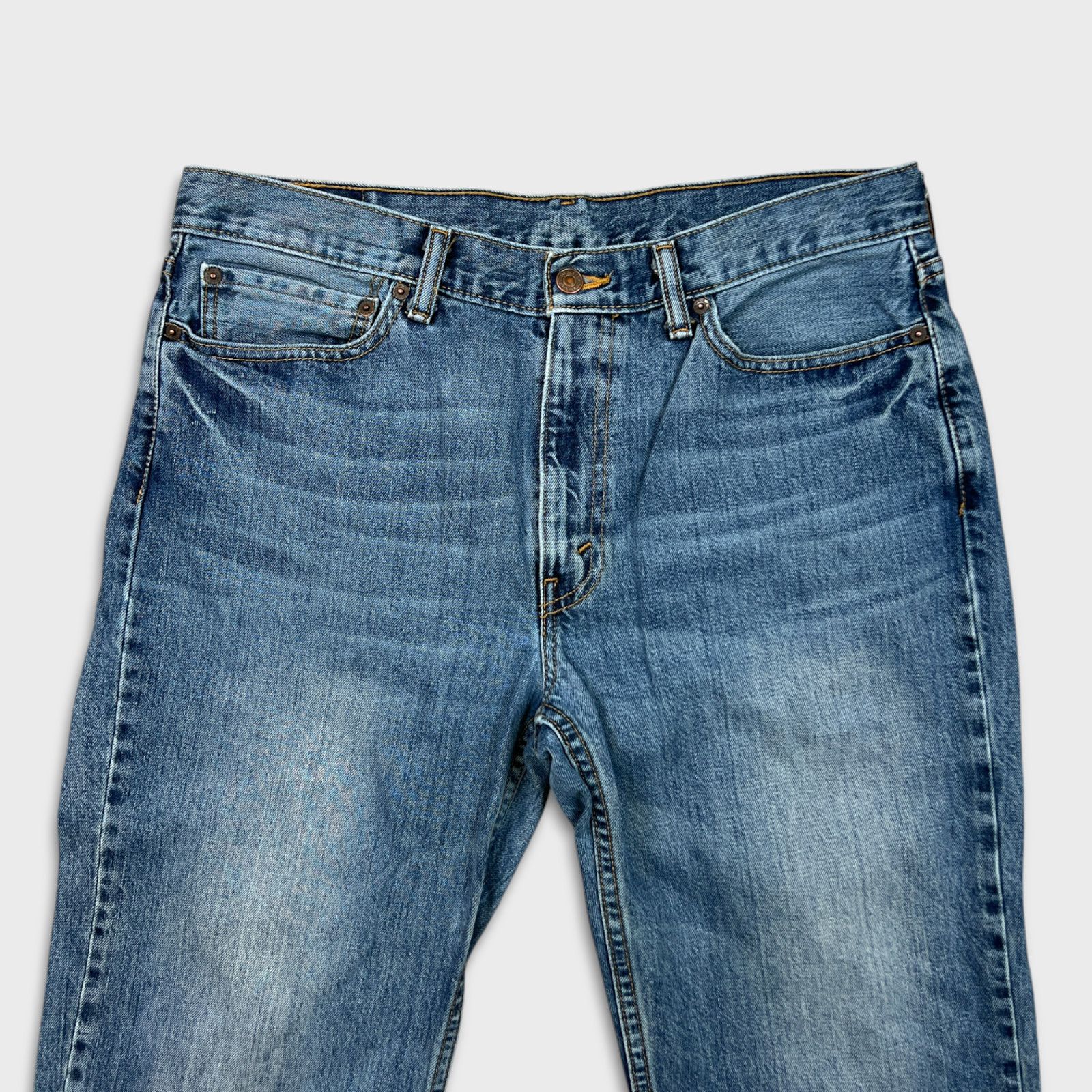 Levi's × Vintage Levi's 514 Jeans 36x30 Straight Fit American Denim Pants Size US 36 / EU 52 - 2 Thumbnail