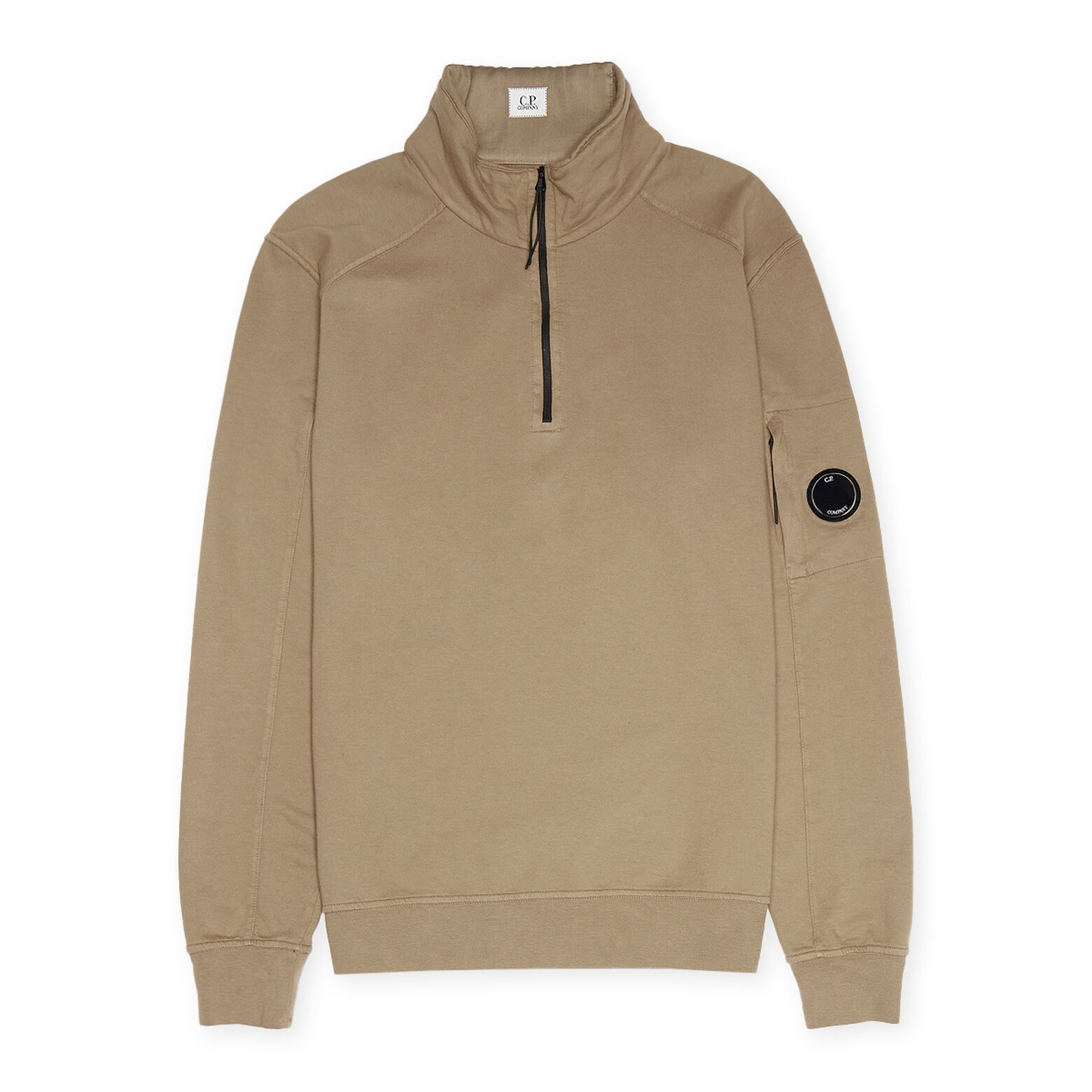 C.P. Company o1y1224 Turtleneck Sweatshirt in Khaki Size US XS / EU 42 / 0 - 1 Thumbnail