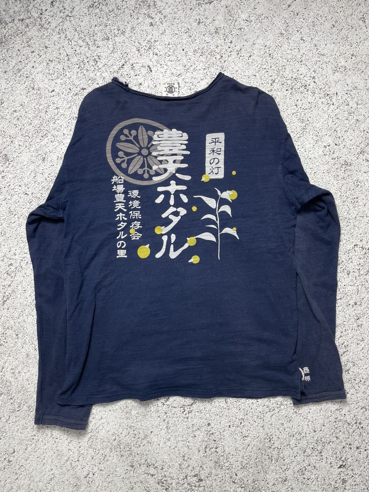 Karakuri Tamashii Japanese Distressed Sukajan Karakuri Long sleeve Size US L / EU 52-54 / 3 - 3 Thumbnail