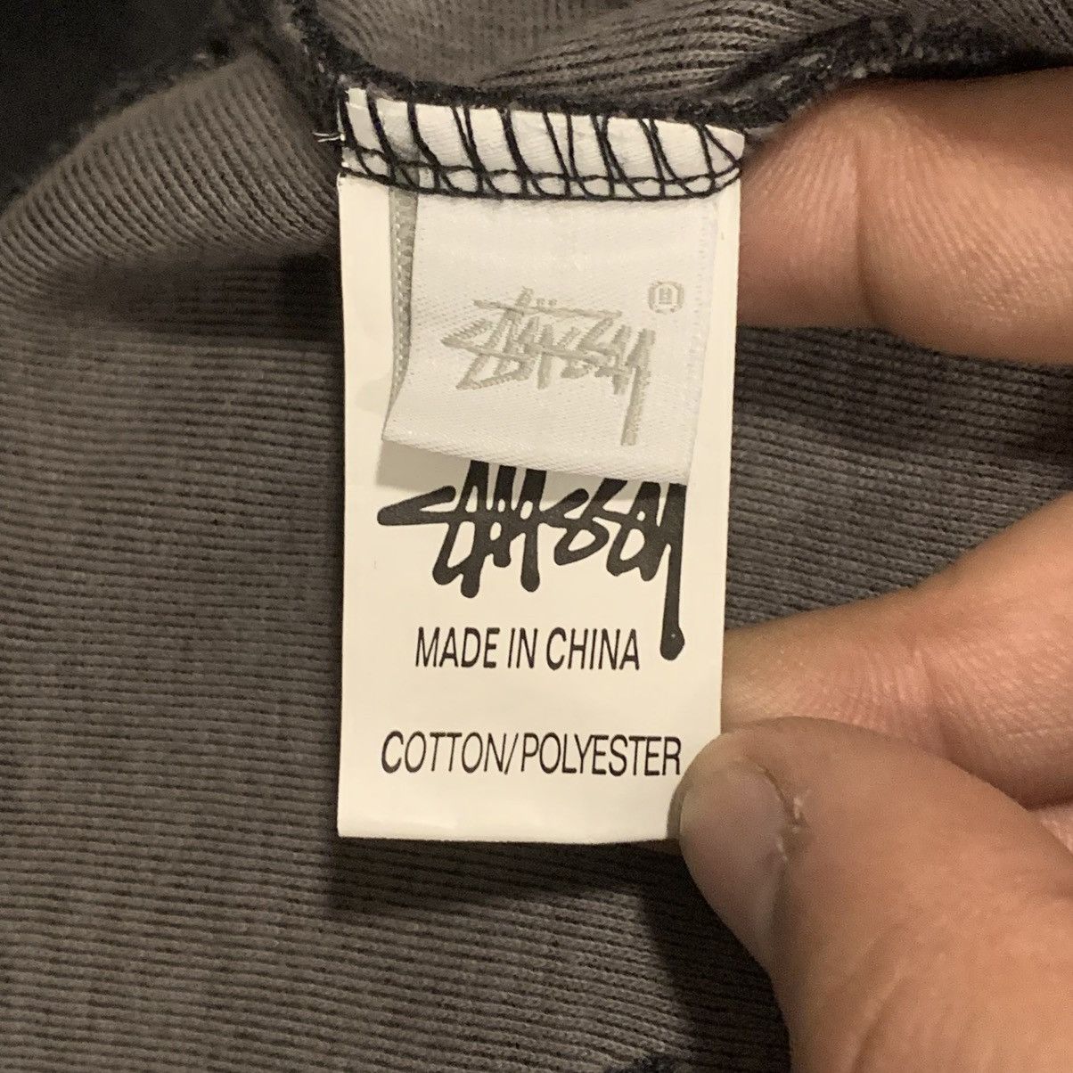 Stussy VINTAGE STUSSY DLEEVES TAPE LOGO HOODIE Size US M / EU 48-50 / 2 - 12 Thumbnail