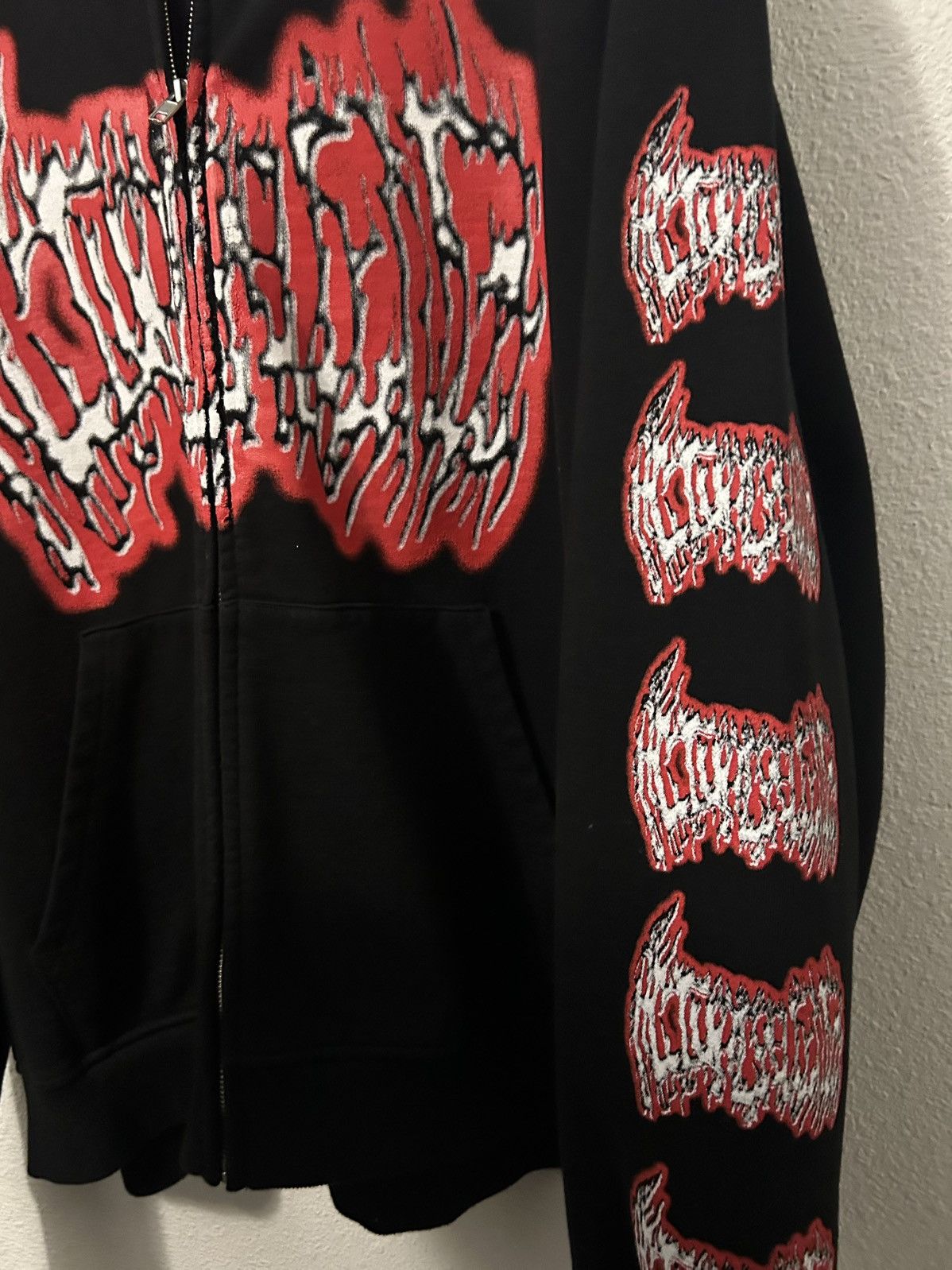 Actual Hate Actual Hate x Revenge “Red Room” Zip Up Size US XXL / EU 58 / 5 - 3 Thumbnail
