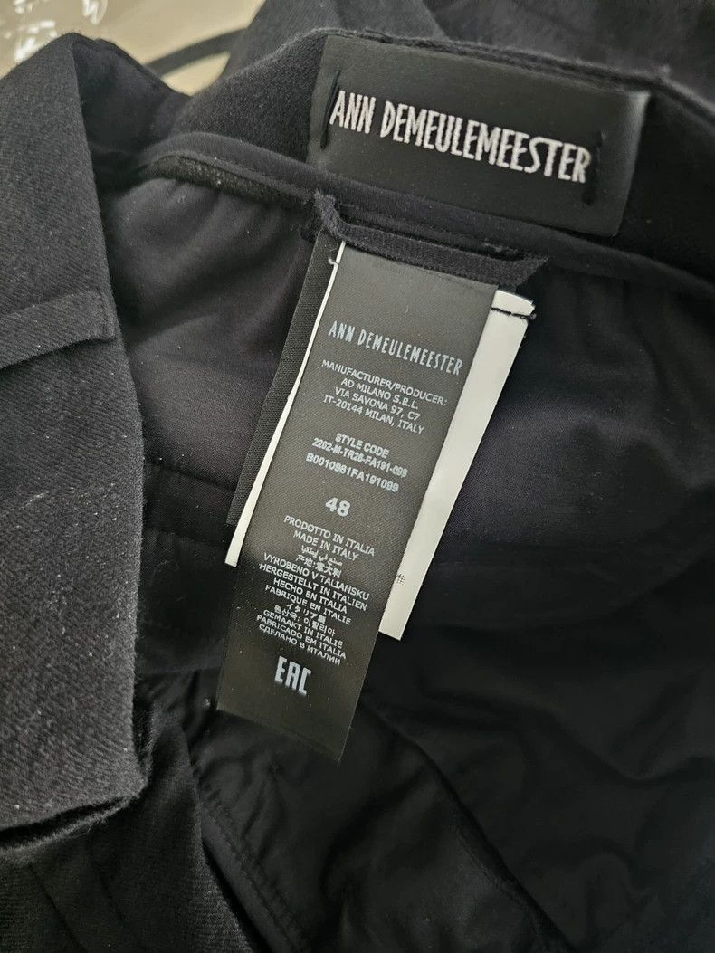 Ann Demeulemeester Ann Demeulemeester Men's Casual Pants-2506 Size 33" - 6 Thumbnail