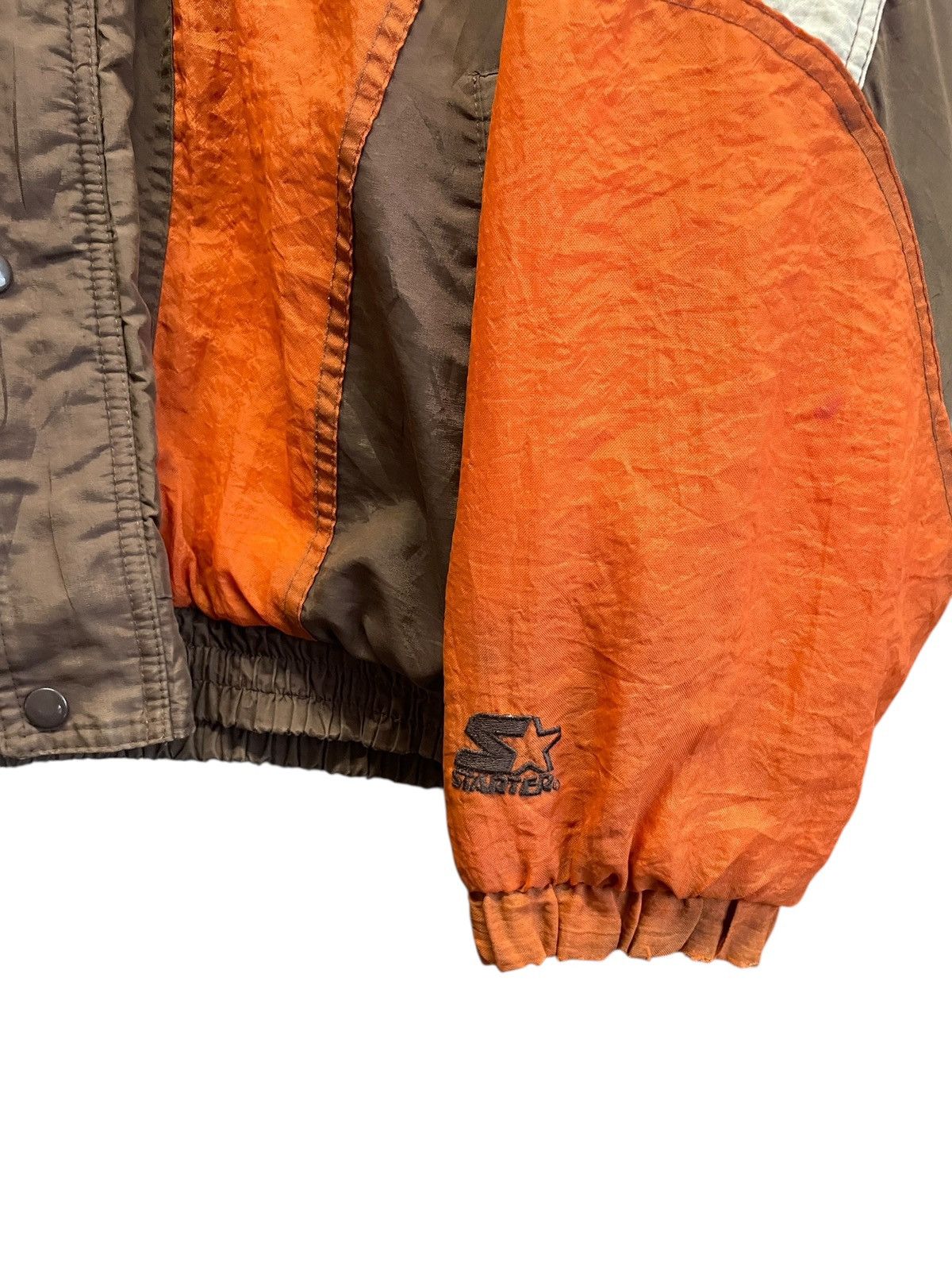 NFL Rare Design Vintage Brand Starter X NFL Browns Jacket 1990s Size US XL / EU 56 / 4 - 6 Thumbnail