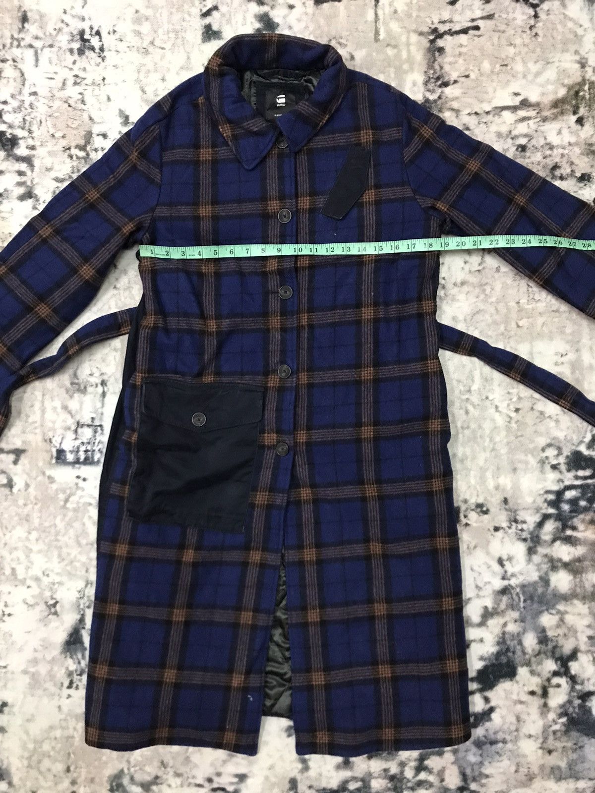 G-Star G-Star Raw Belted Field Plaid Wool Jacket Size US S / EU 44-46 / 1 - 16 Thumbnail