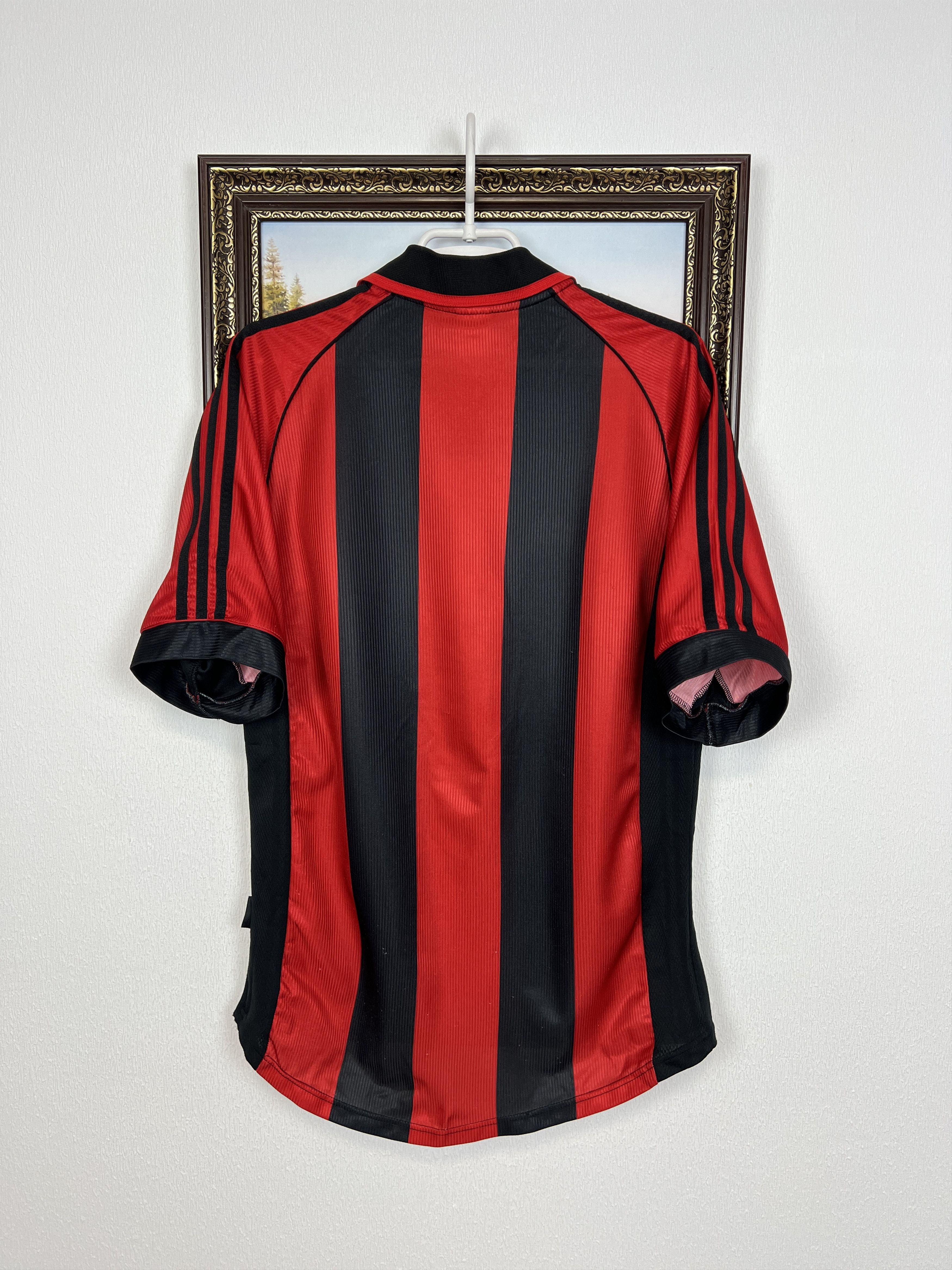 Adidas AC Milan Home football shirt 1998 Soccer Adidas Maglia Mens Size US S / EU 44-46 / 1 - 11 Thumbnail