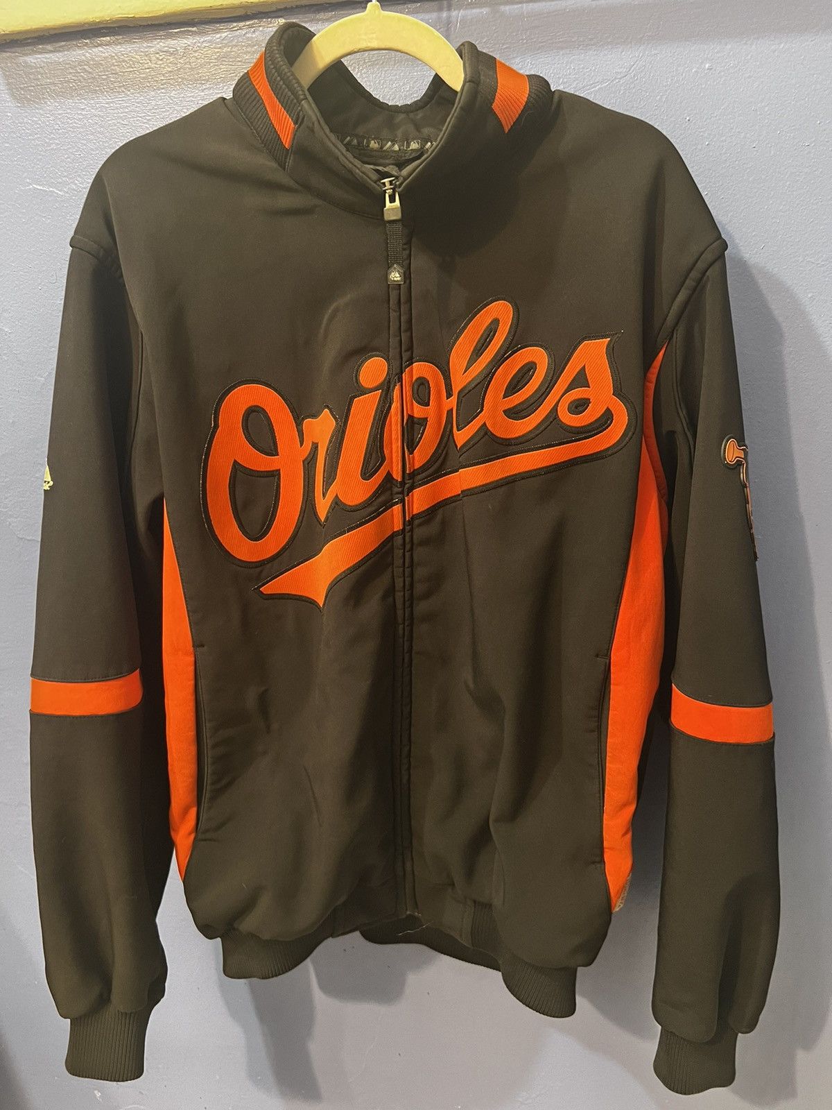 第一ネット Orioles majestic ボルティモア オリオールズ ジャケット 