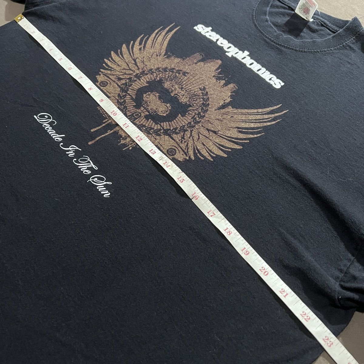 Band Tees Vintage Y2K Stereophonics Tour Promo Tee XL Rock Bsnd Size US XL / EU 56 / 4 - 6 Thumbnail