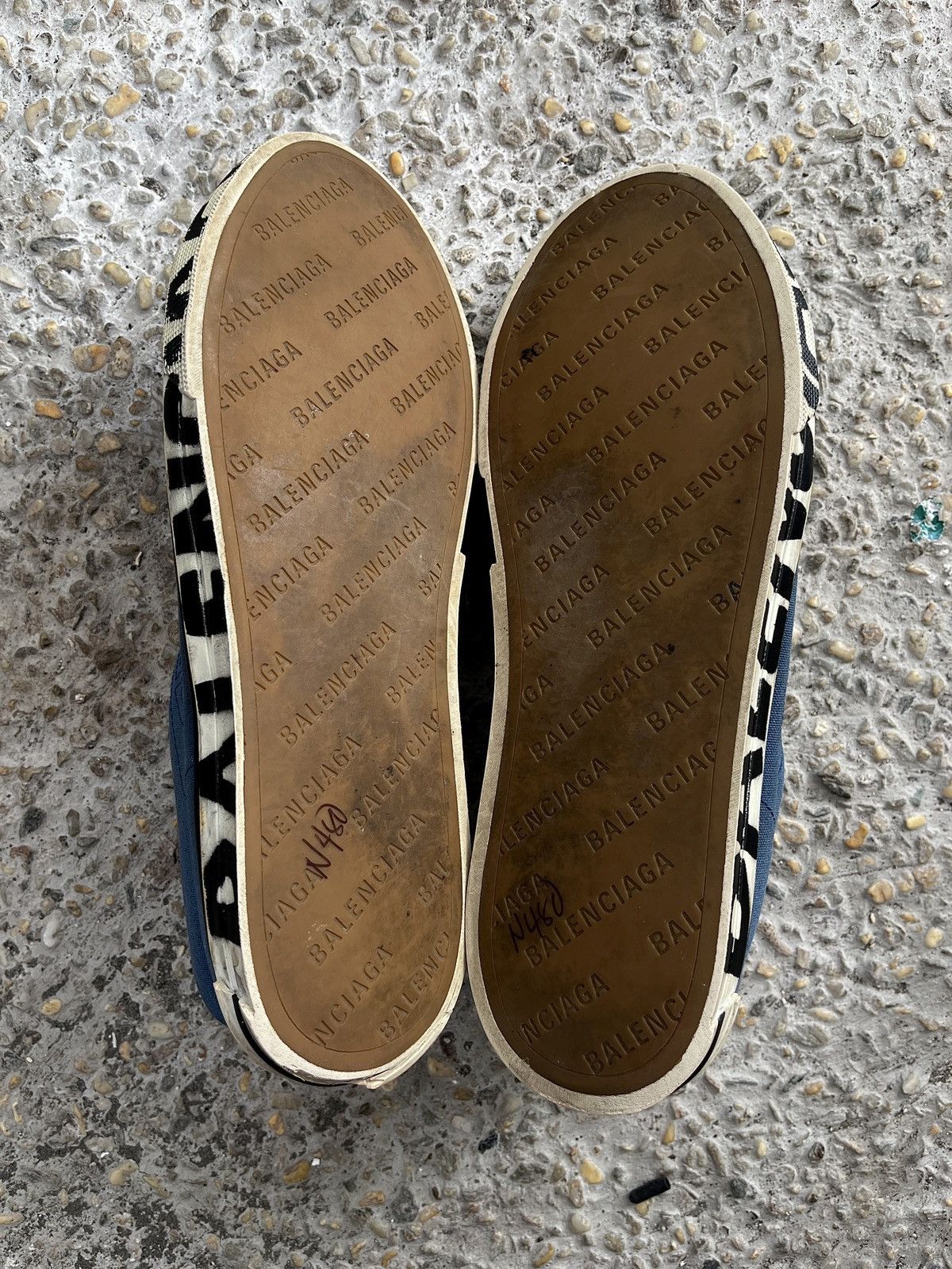 Balenciaga Match Grafitti Sneaker Size US 8 / EU 41 - 6 Thumbnail