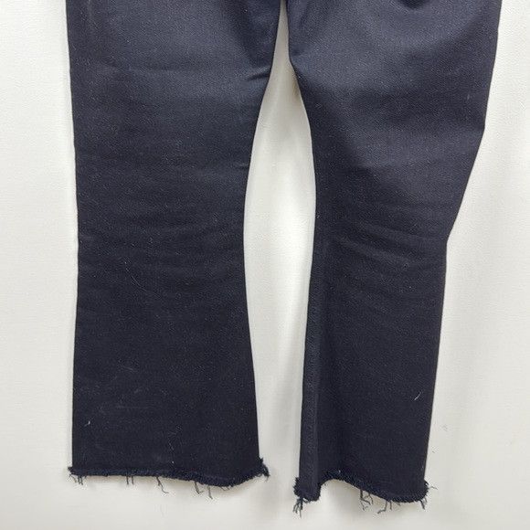 Rag & Bone RAG & BONE cropped flare black 32 black coal Euc Size 31" - 9 Thumbnail