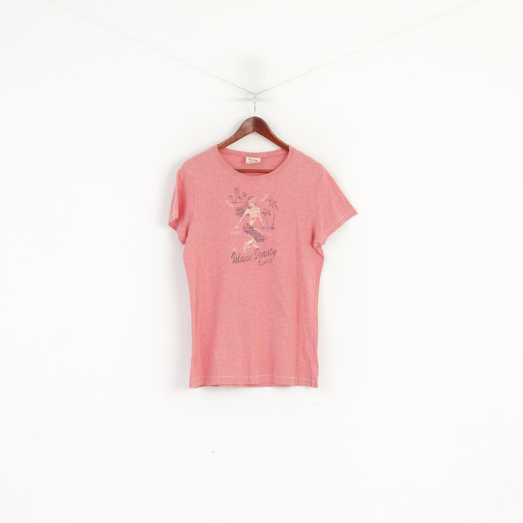 Replay Replay Men L Shirt Pink Cotton Island Beauty 6216 Size L / US 10 / IT 46 - 2 Thumbnail