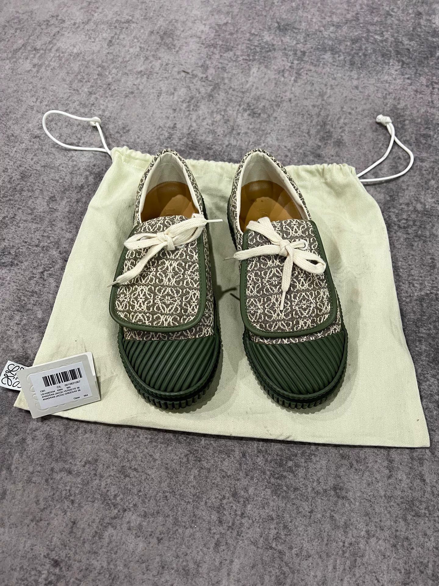 Loewe Loewe All-Over Print Canvas Shoes Size US 5 / IT 35 - 1 Thumbnail