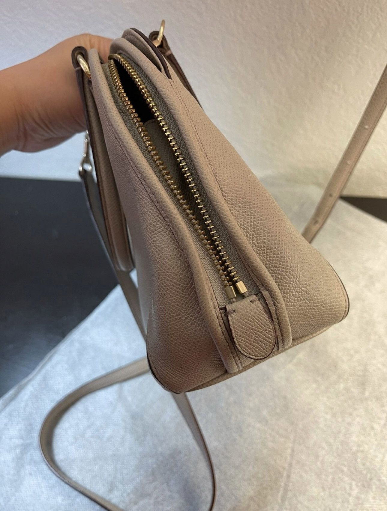 Coach Coach Beige Leather Street Prince Satchel Bag Size ONE SIZE - 7 Thumbnail