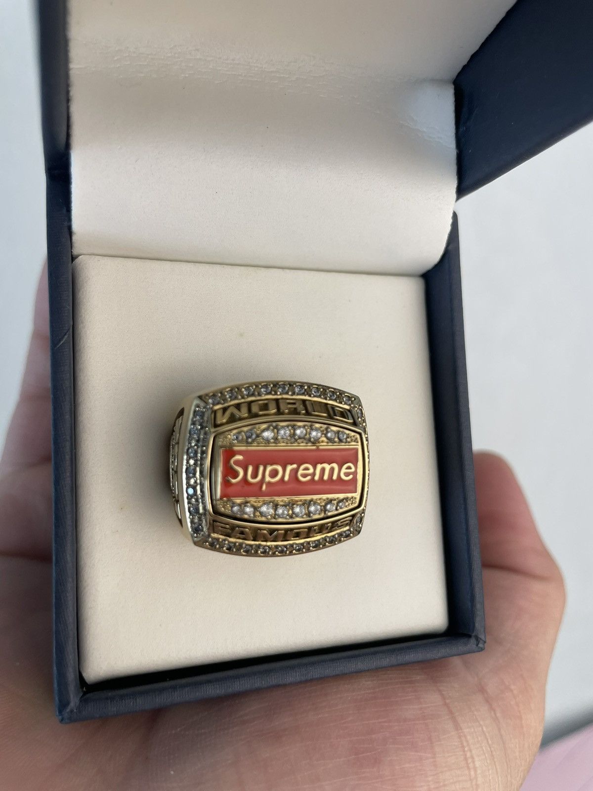 激レア15SS SUPREME PLAYBOY 14K GOLD RING 2026年最新】supreme playboy リングの人気アイテム - メルカリ