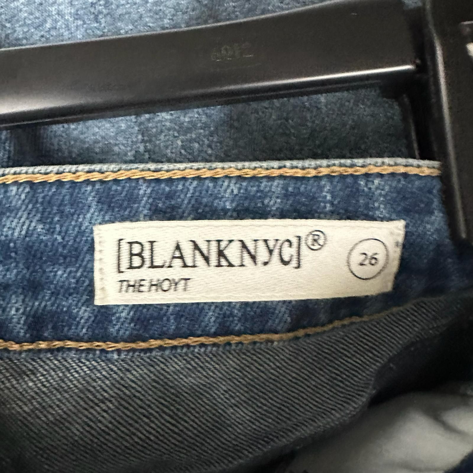 BLANKNYC ⭐BLANKNYC Sz 26 Women Jean Light Blue Slim Straight Pant Spl Size 26" / US 2 / IT 38 - 5 Thumbnail